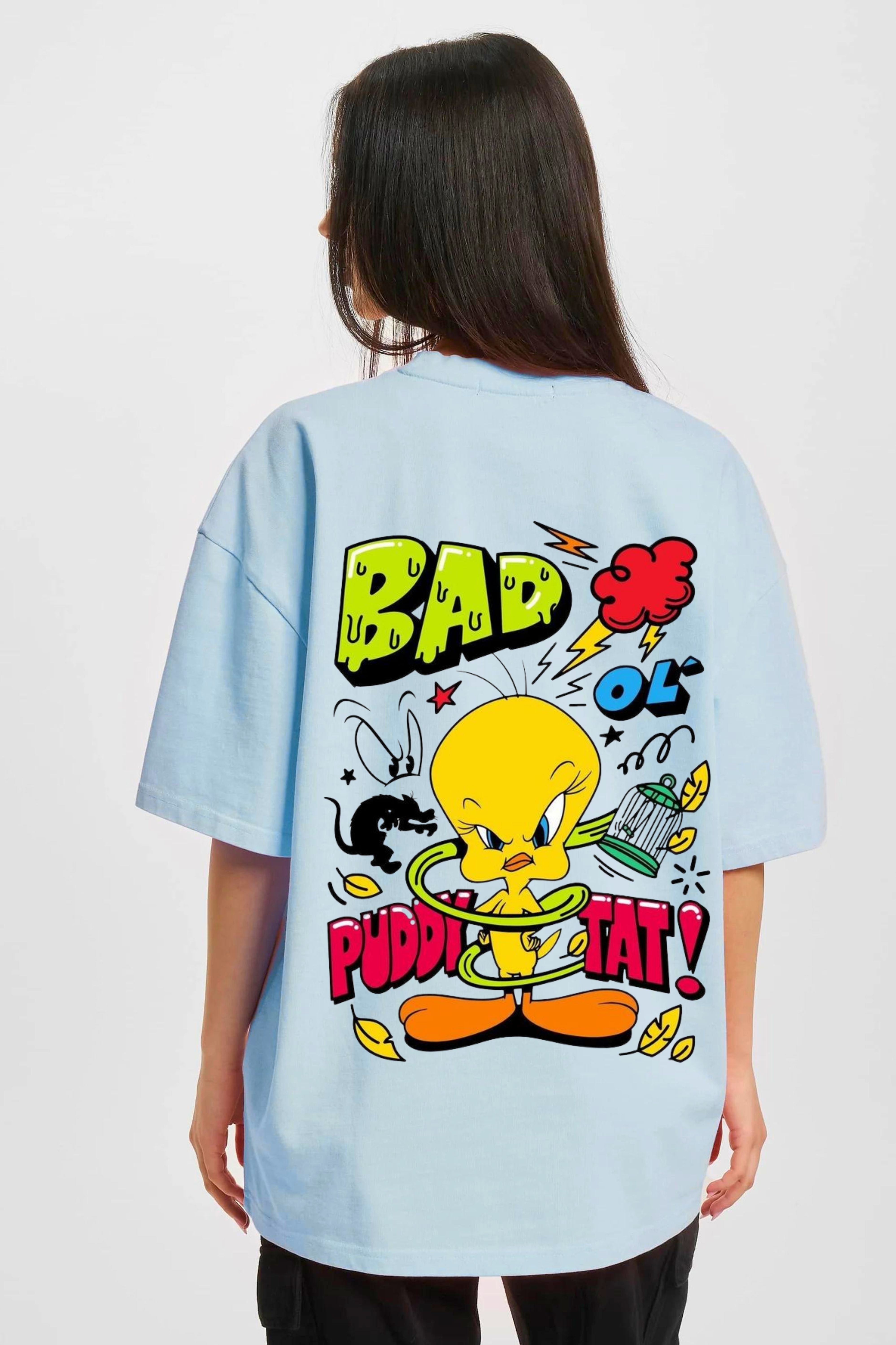 Bad ol Putty Tat Oversized T-shirt