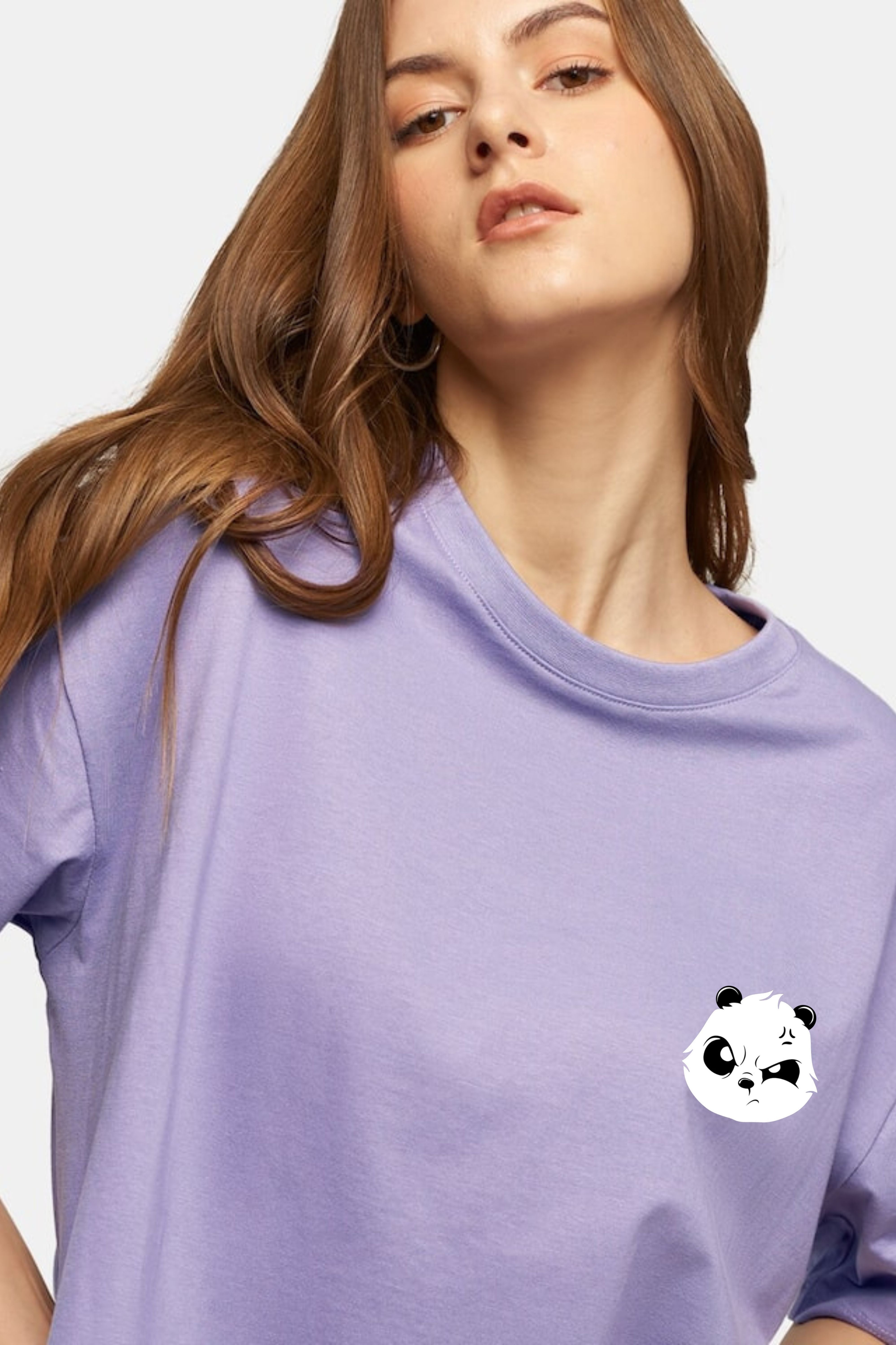 Panda Printed oversize Tee