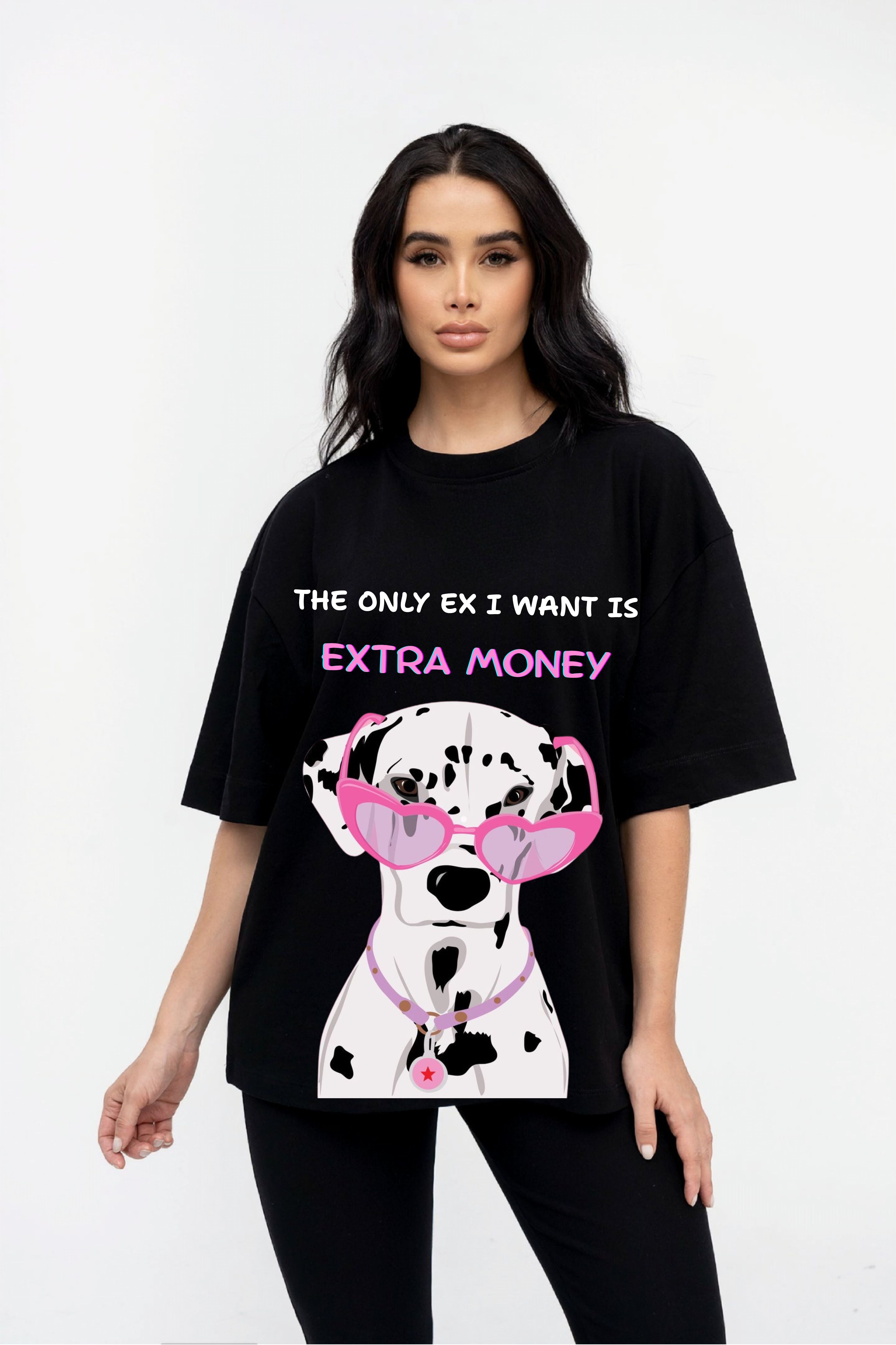 EXTRA Money Printed Tshirt