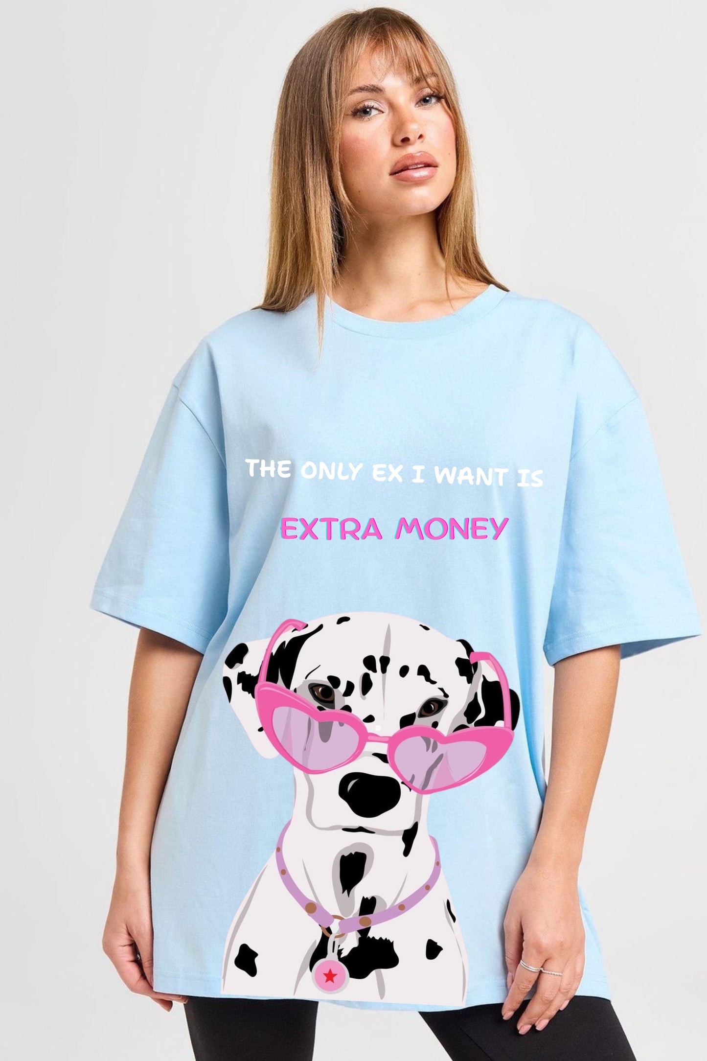 EXTRA Money Printed Tshirt