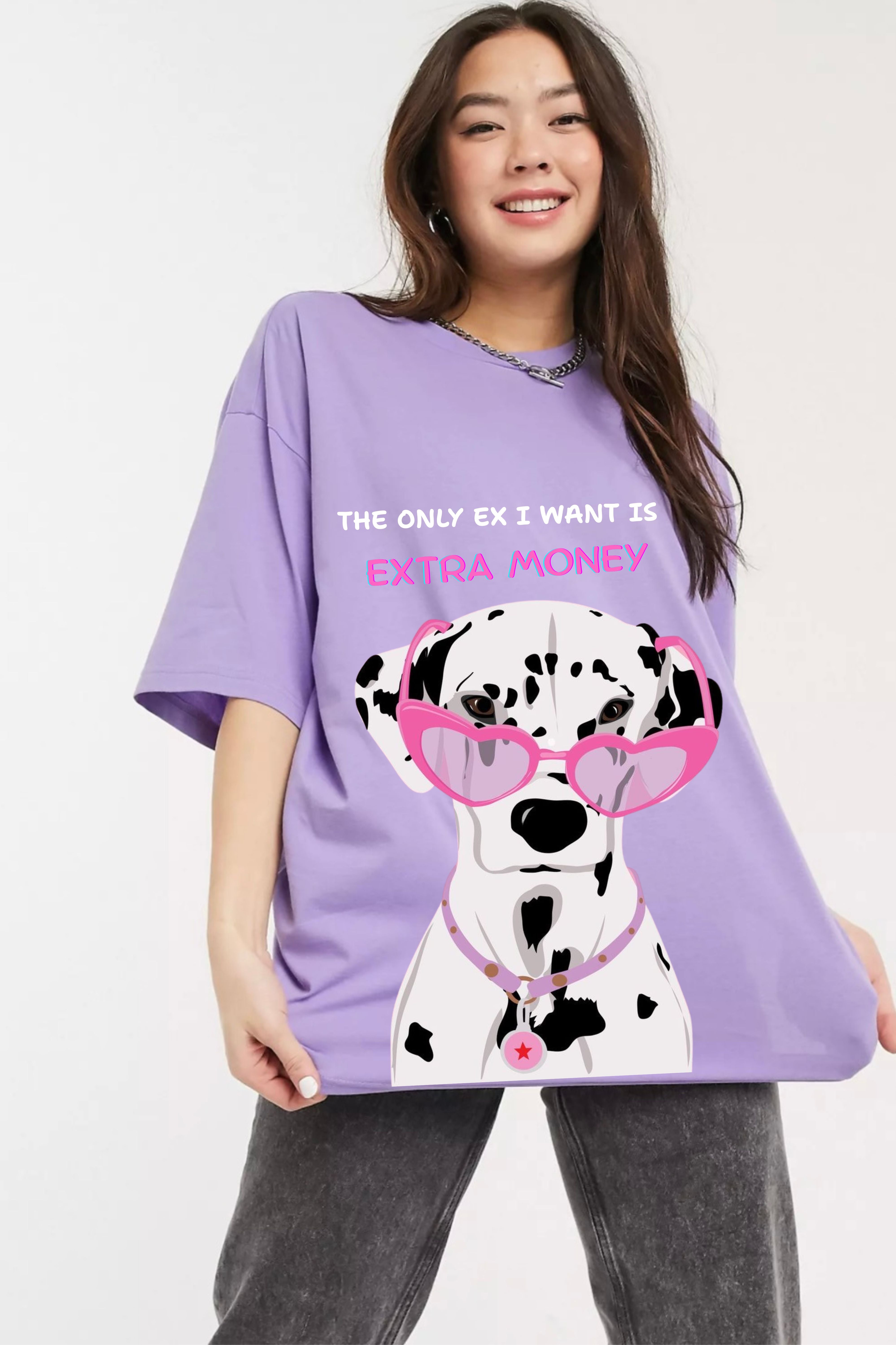 EXTRA Money Printed Tshirt