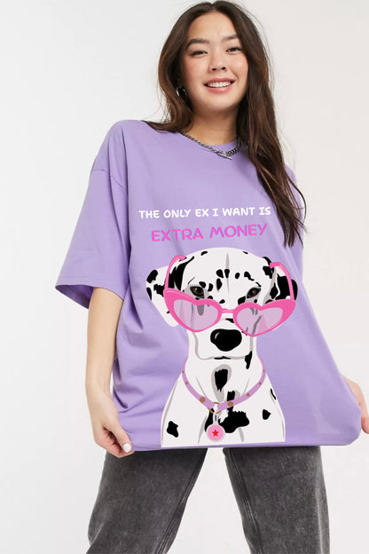 EXTRA Money Printed Tshirt