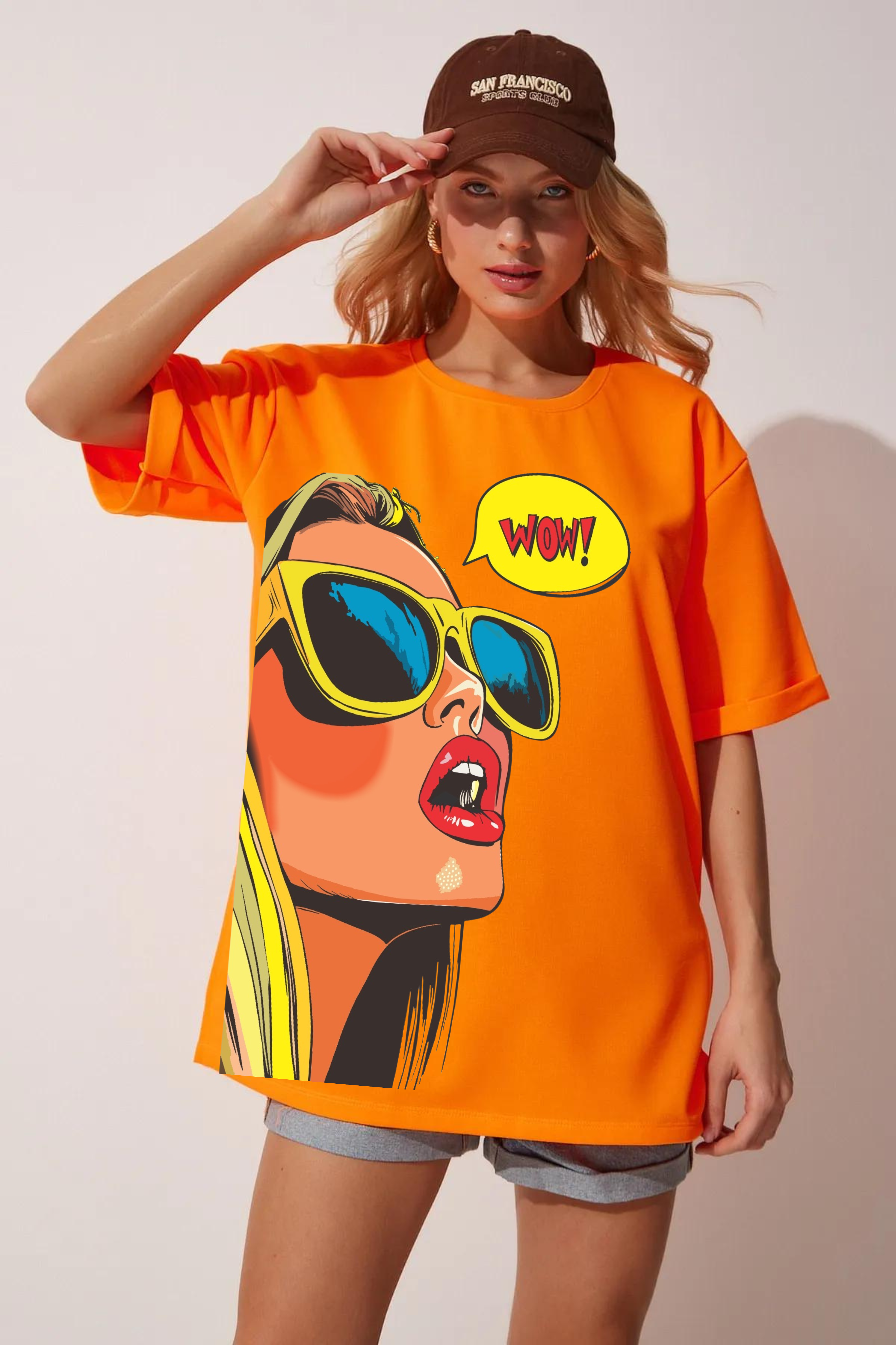 WOW printed Tshirt