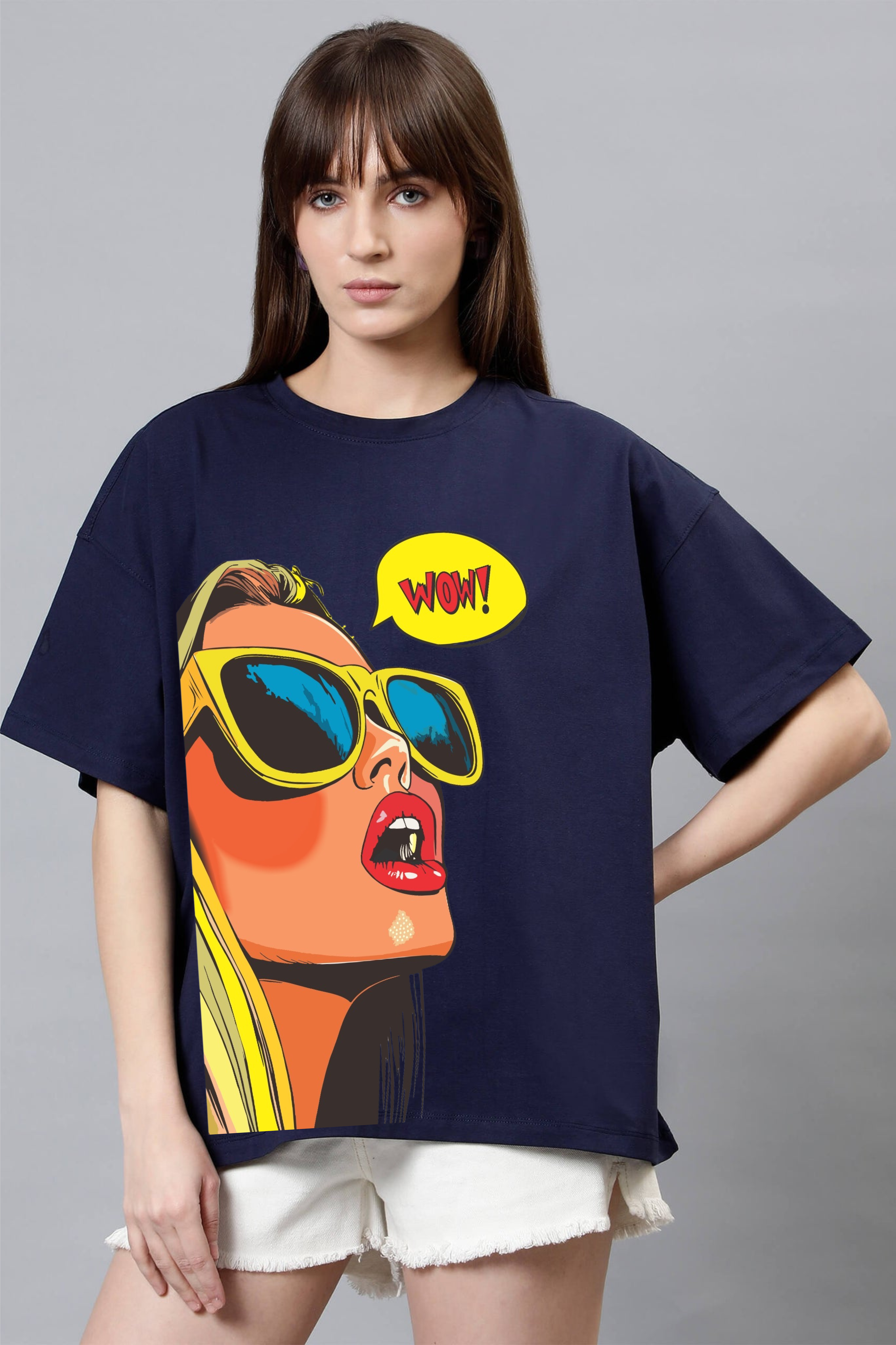 WOW printed Tshirt