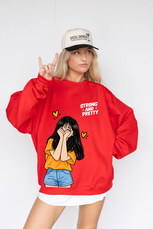 Pretty Girl Oversize sweatshirt