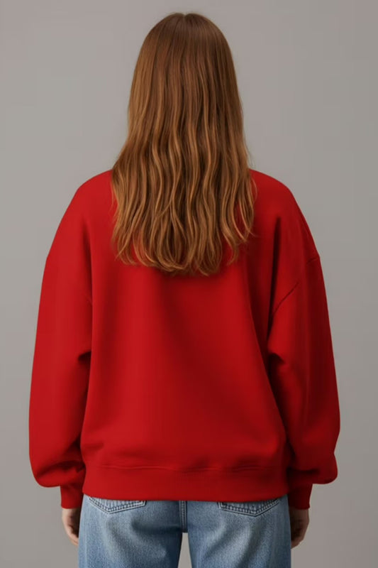 Coffee Oversize Sweatshirt