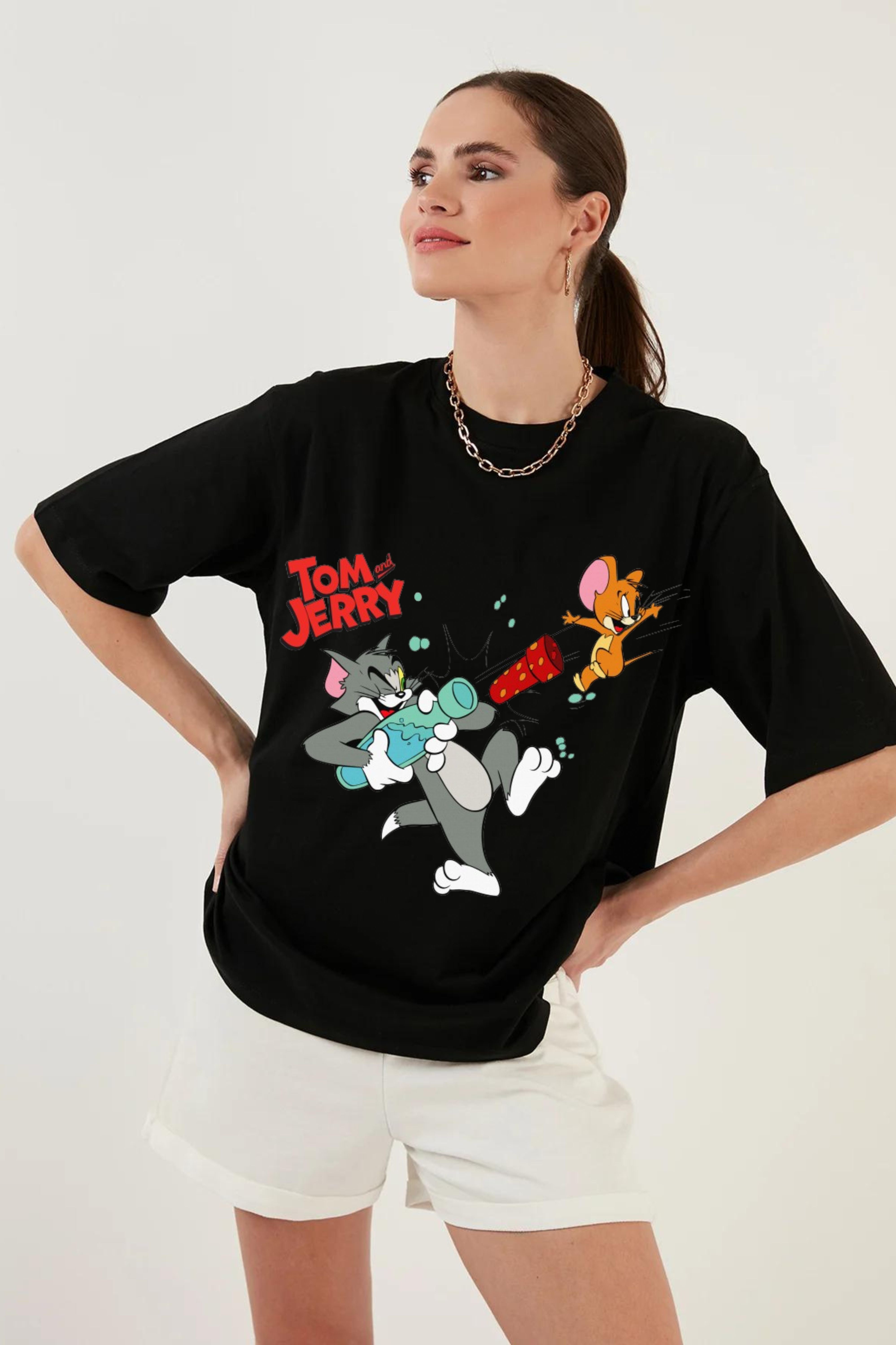 Tom And Jerry Oversize T-shirt for women