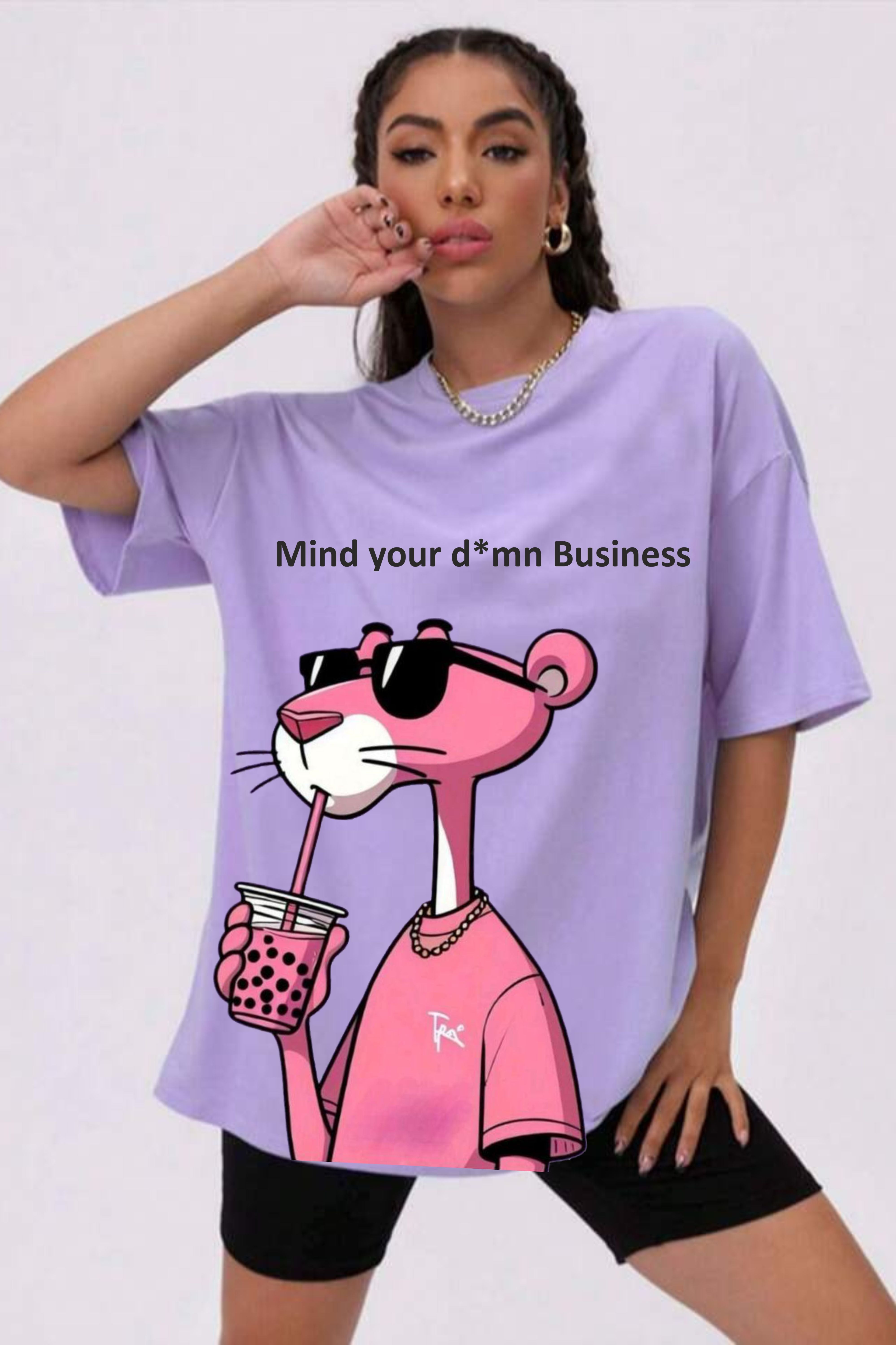 Pink Panther Oversize T-shirt for women