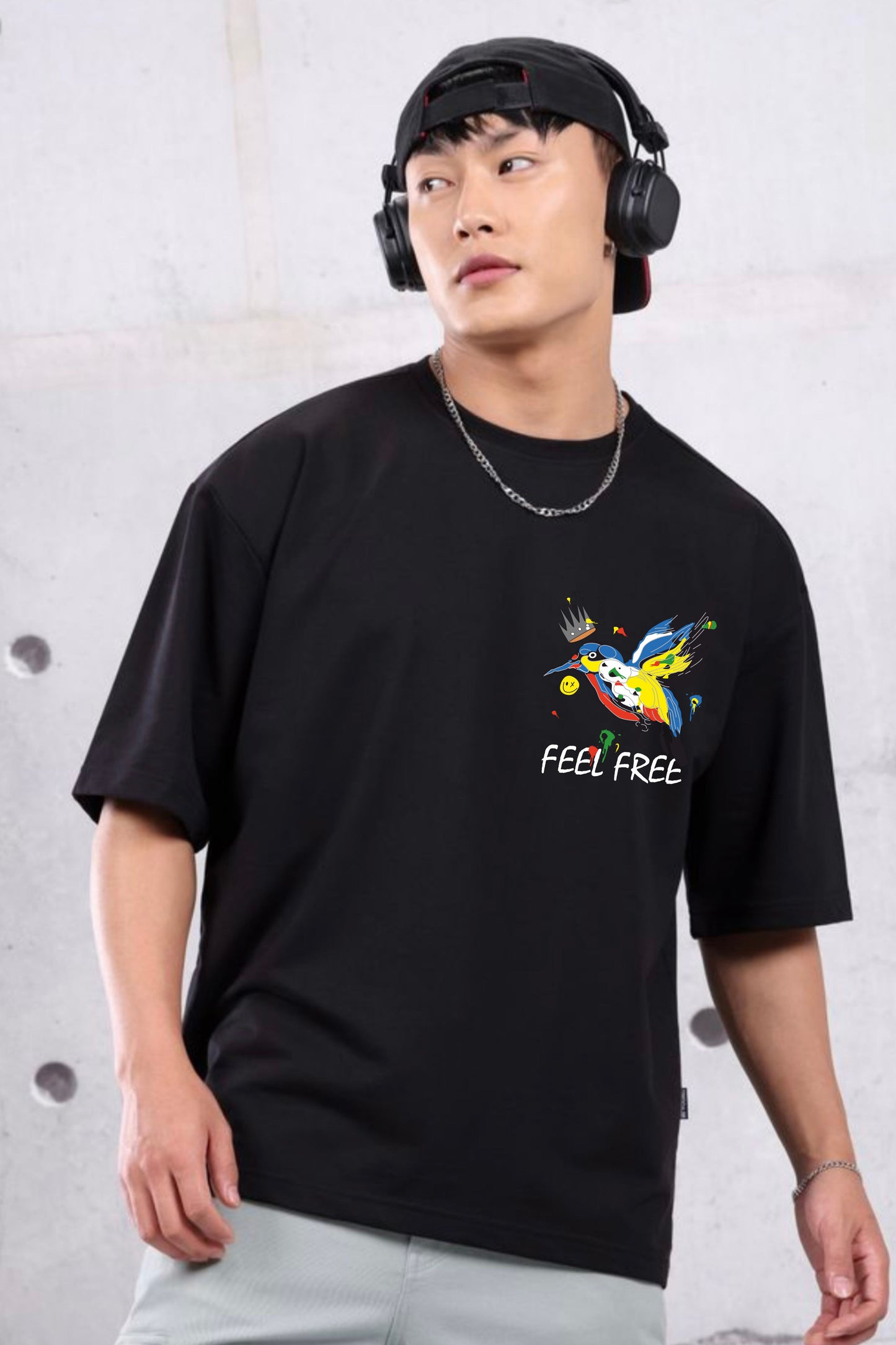 Feel Free Oversize T-shirt for men