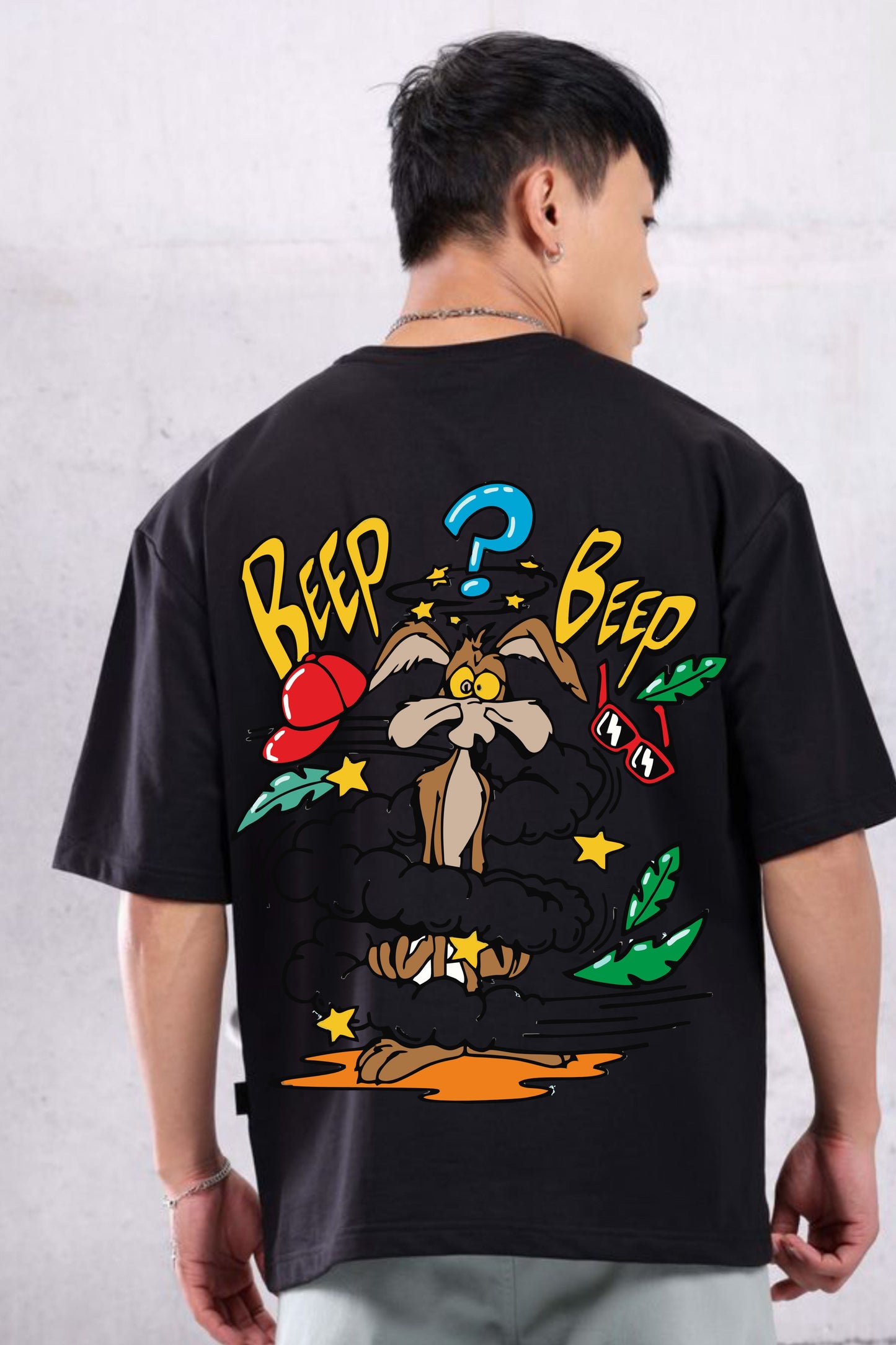 Beep Beep oversize T-shirt for men