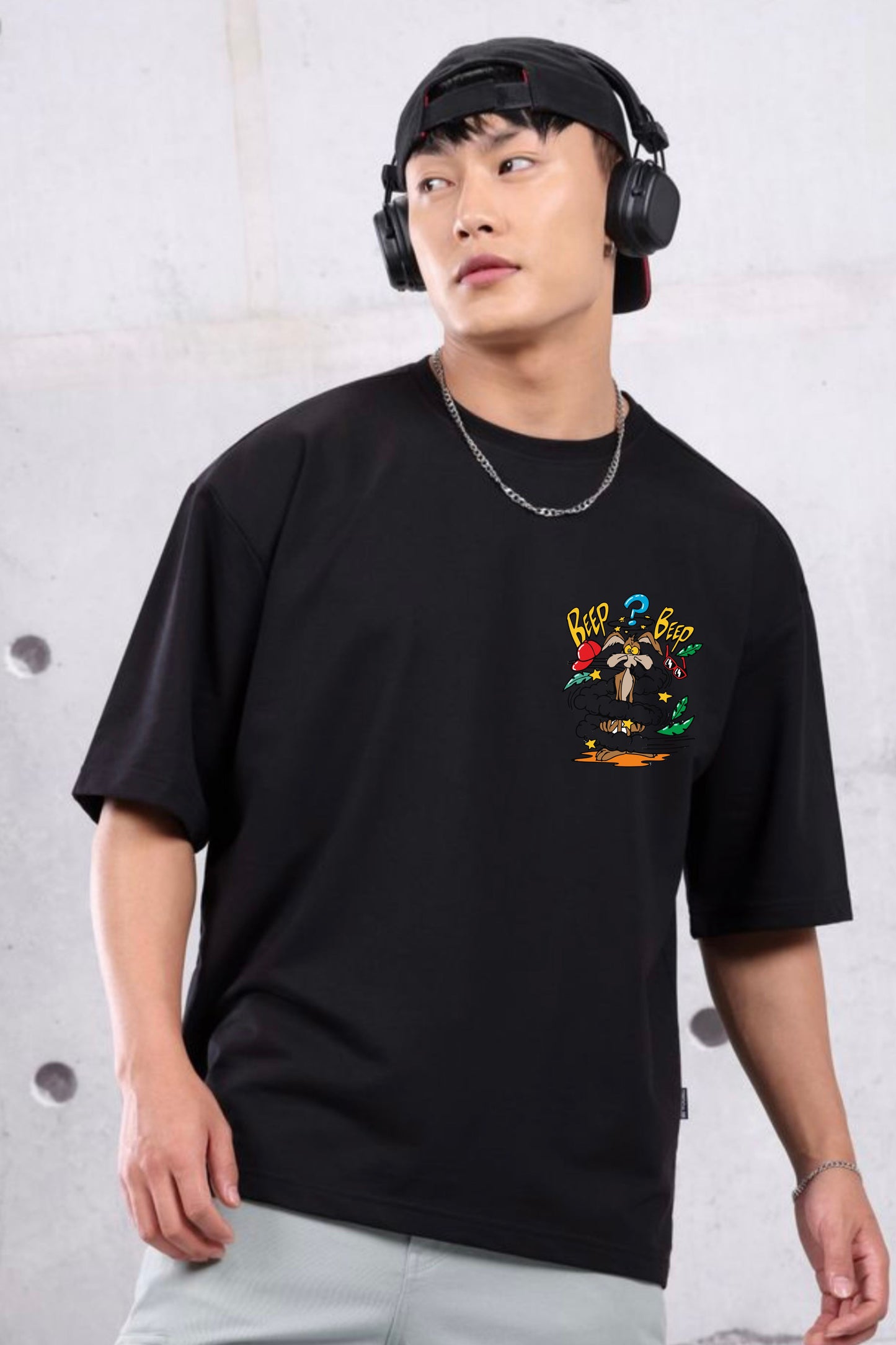 Beep Beep oversize T-shirt for men