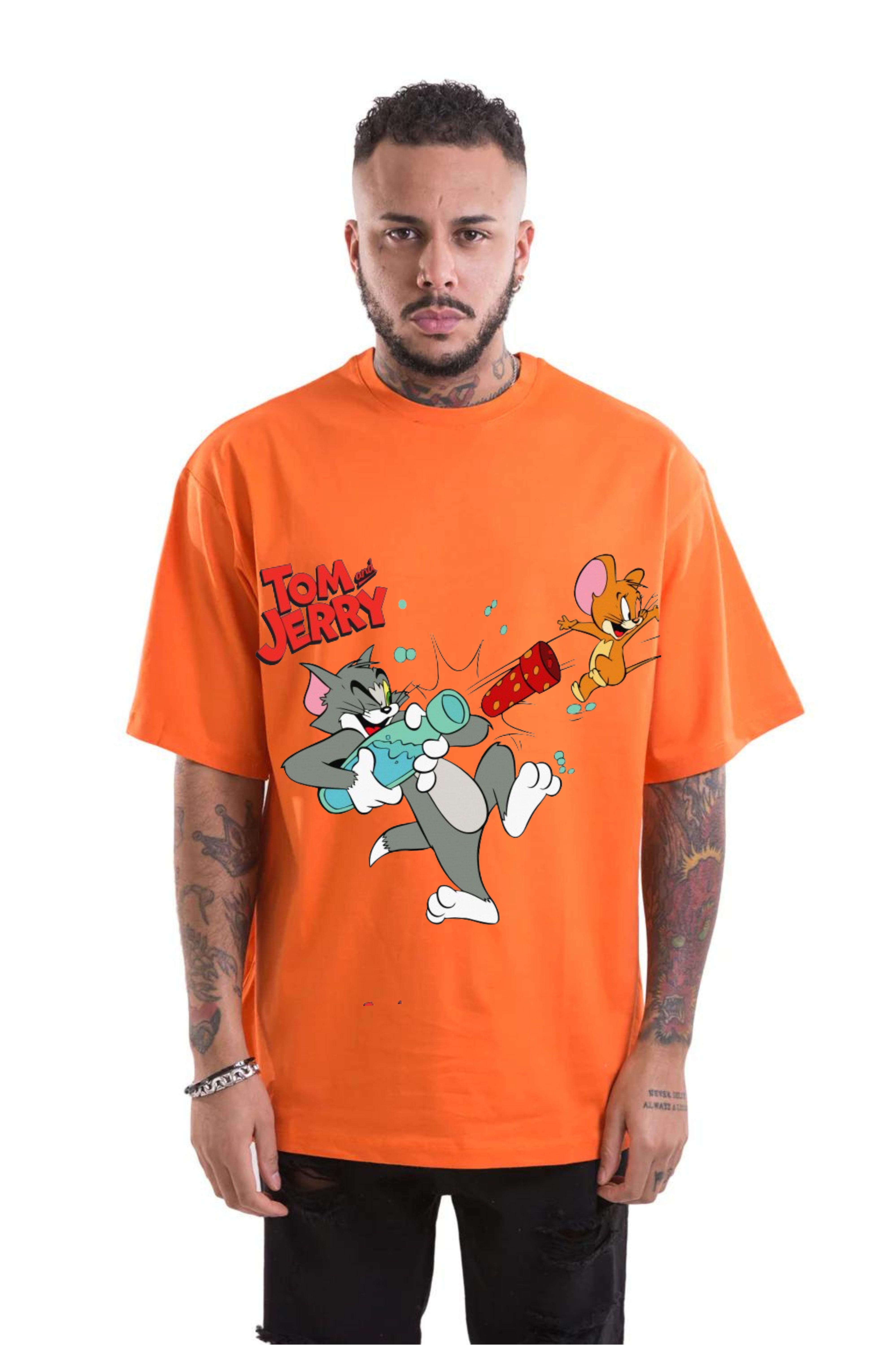 Tom and Jerry Oversizes T-shirt for men