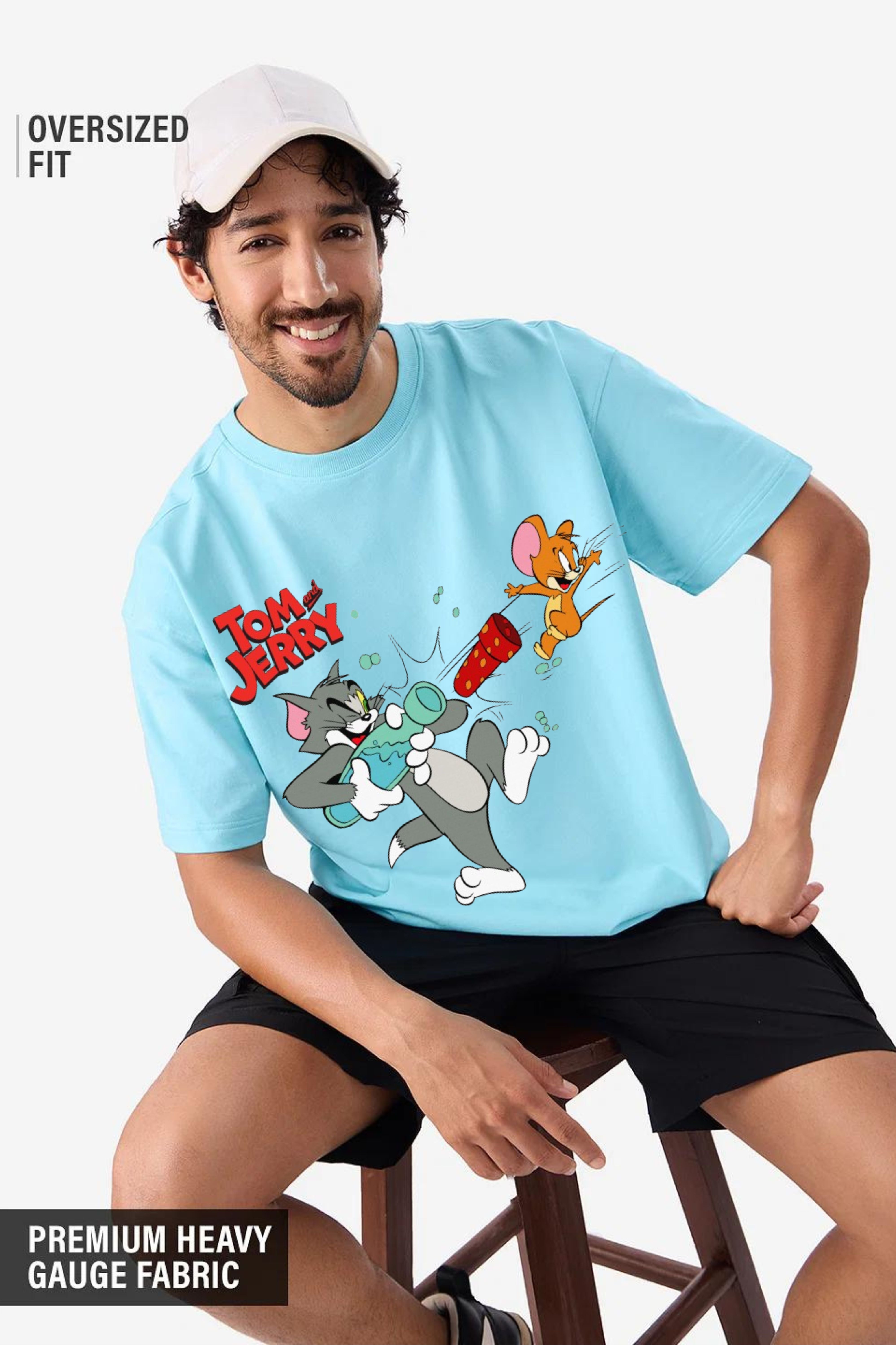 Tom and Jerry Oversizes T-shirt for men