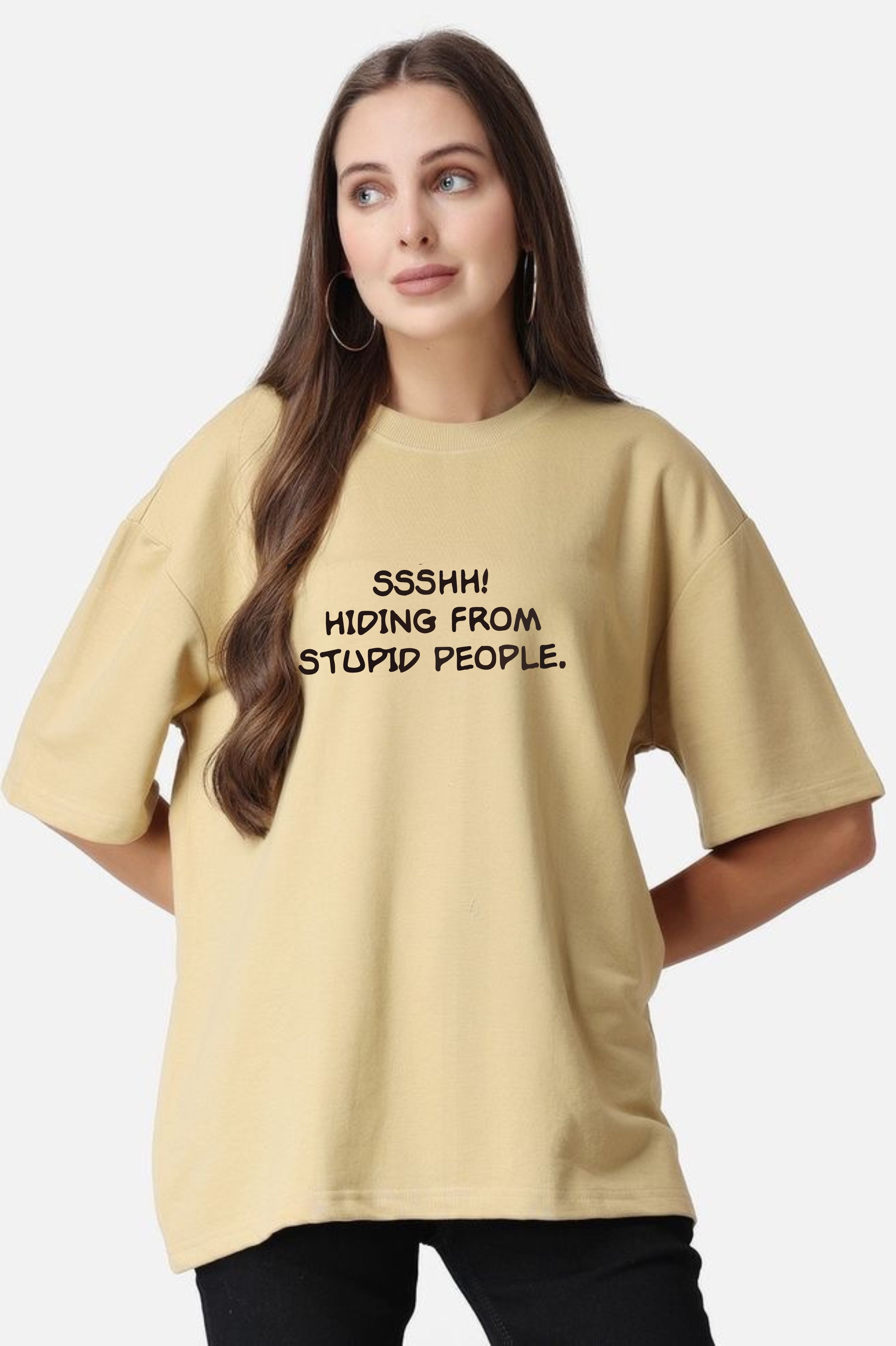 Minion Printed Oversized T-shirt