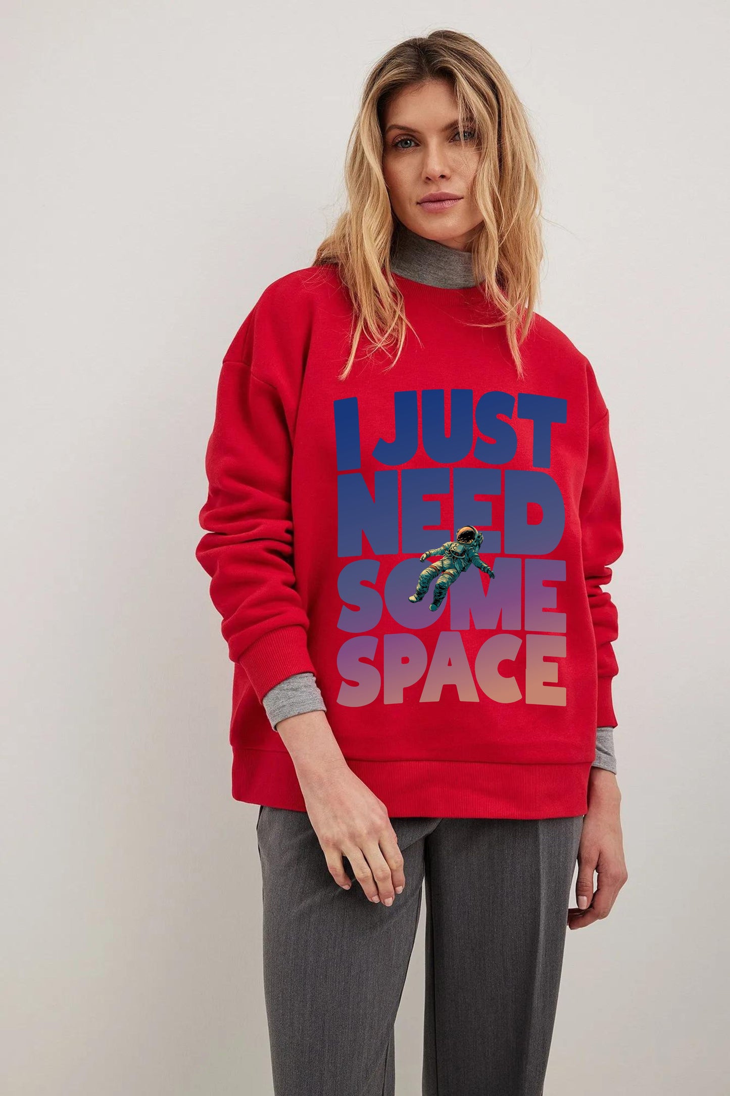 I need some space sweatshirt for women