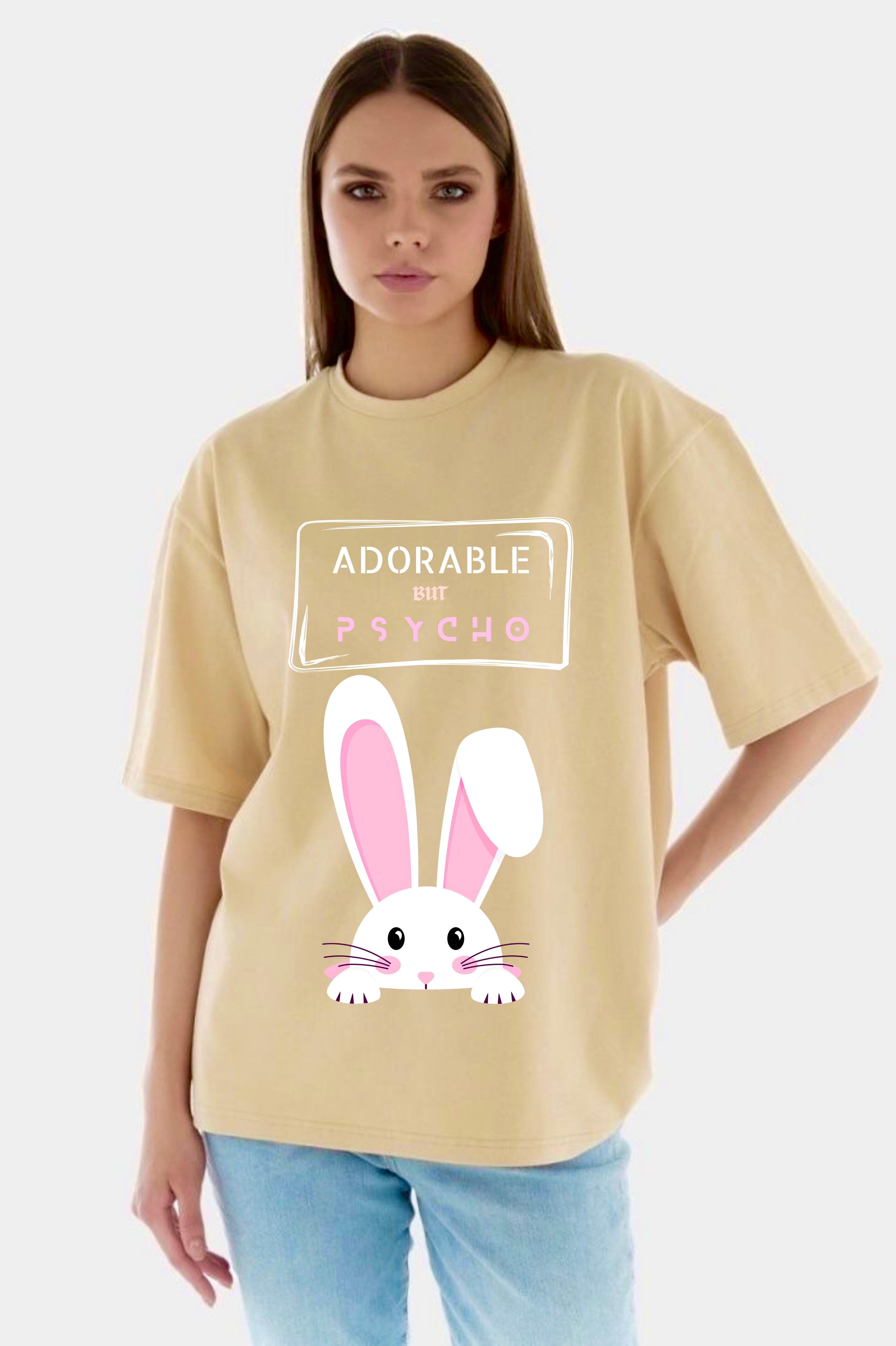 Adorable printed Oversized Tee