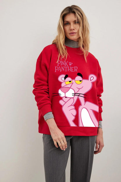 Cute Pink panther Sweatshirt for women