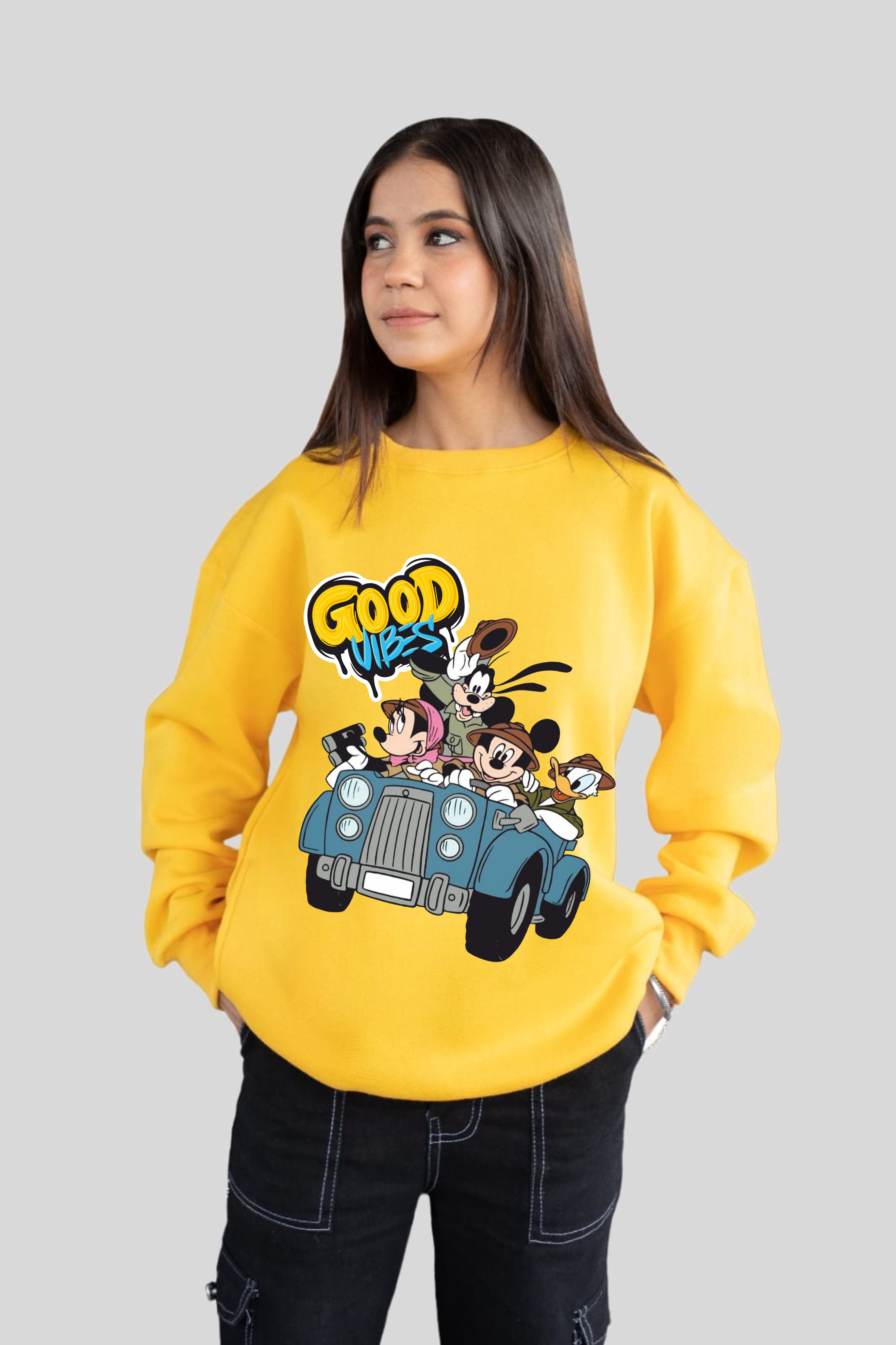 Good vibes Oversize Sweatshirt