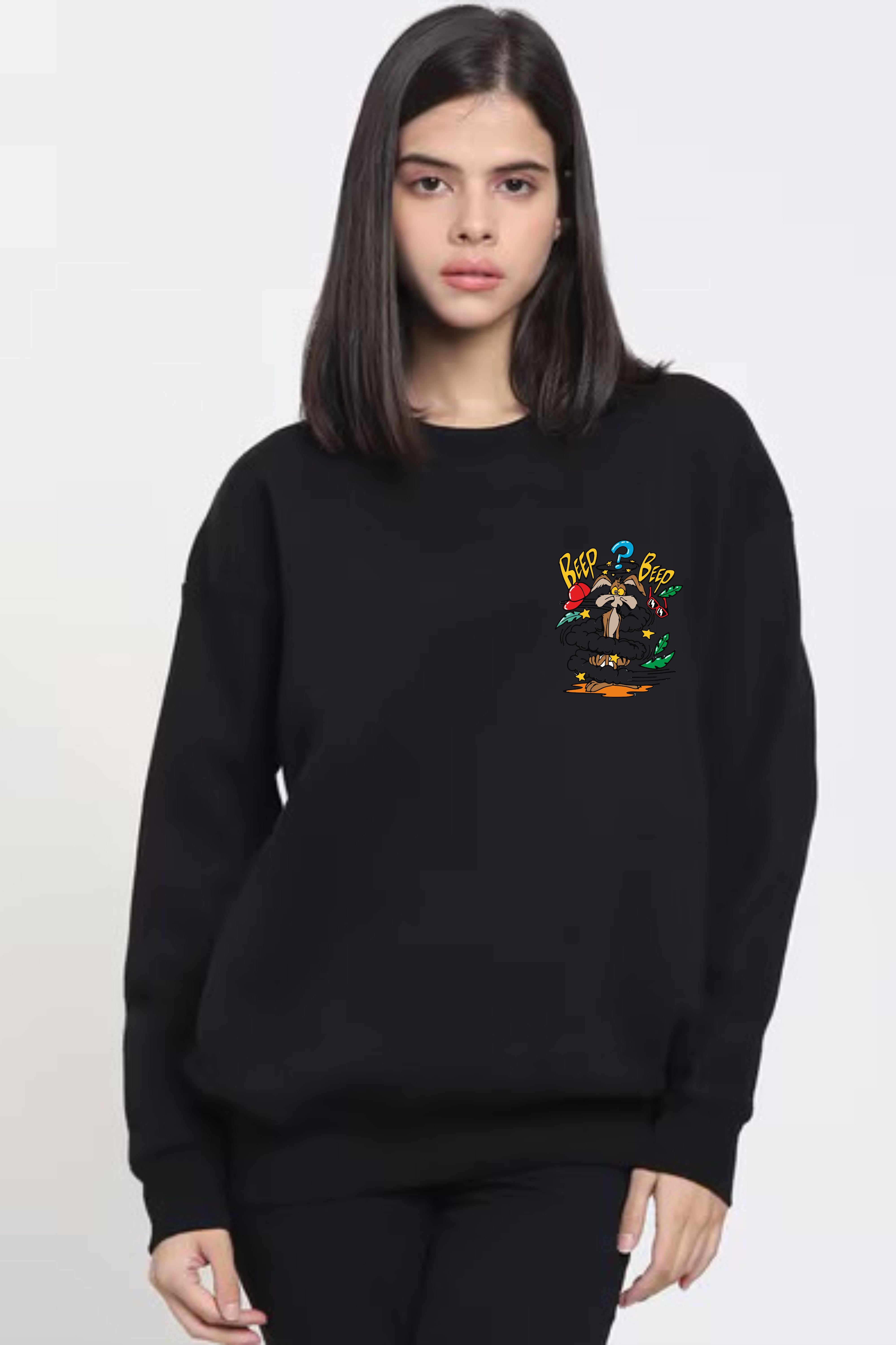 Beep Beep Oversize sweatshirt for women