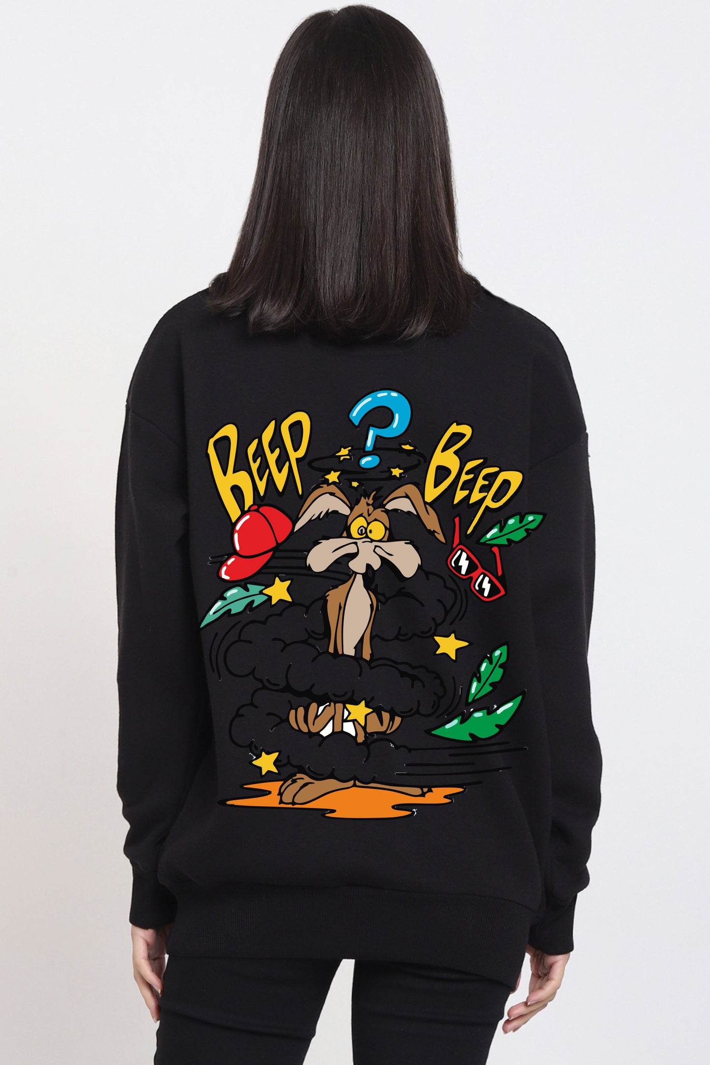 Beep Beep Oversize sweatshirt for women