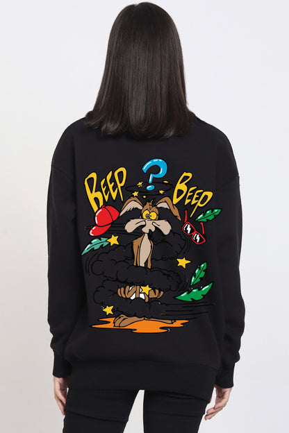 Beep Beep Oversize sweatshirt for women