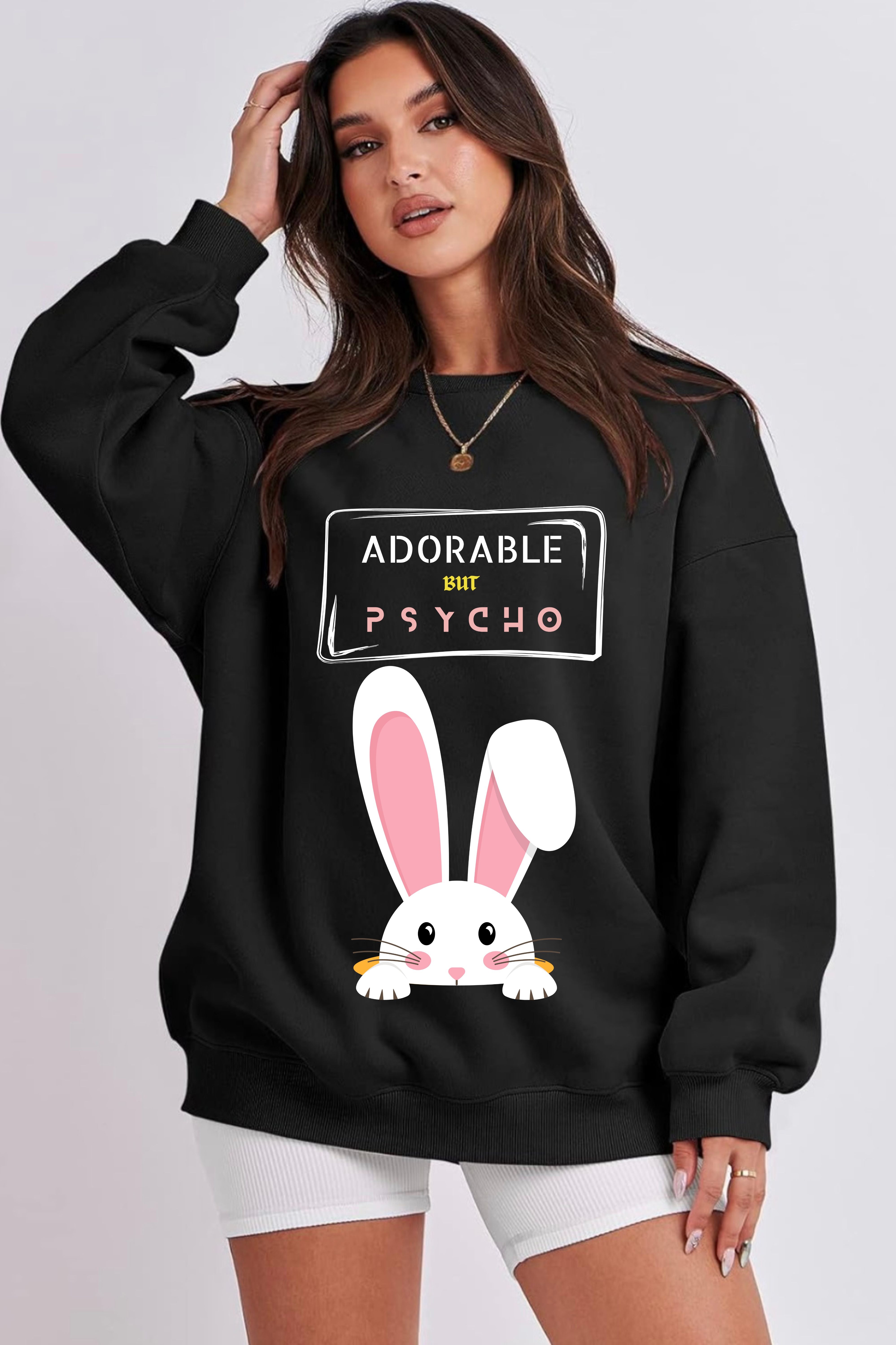 Adorable Oversize Sweatshirt for women