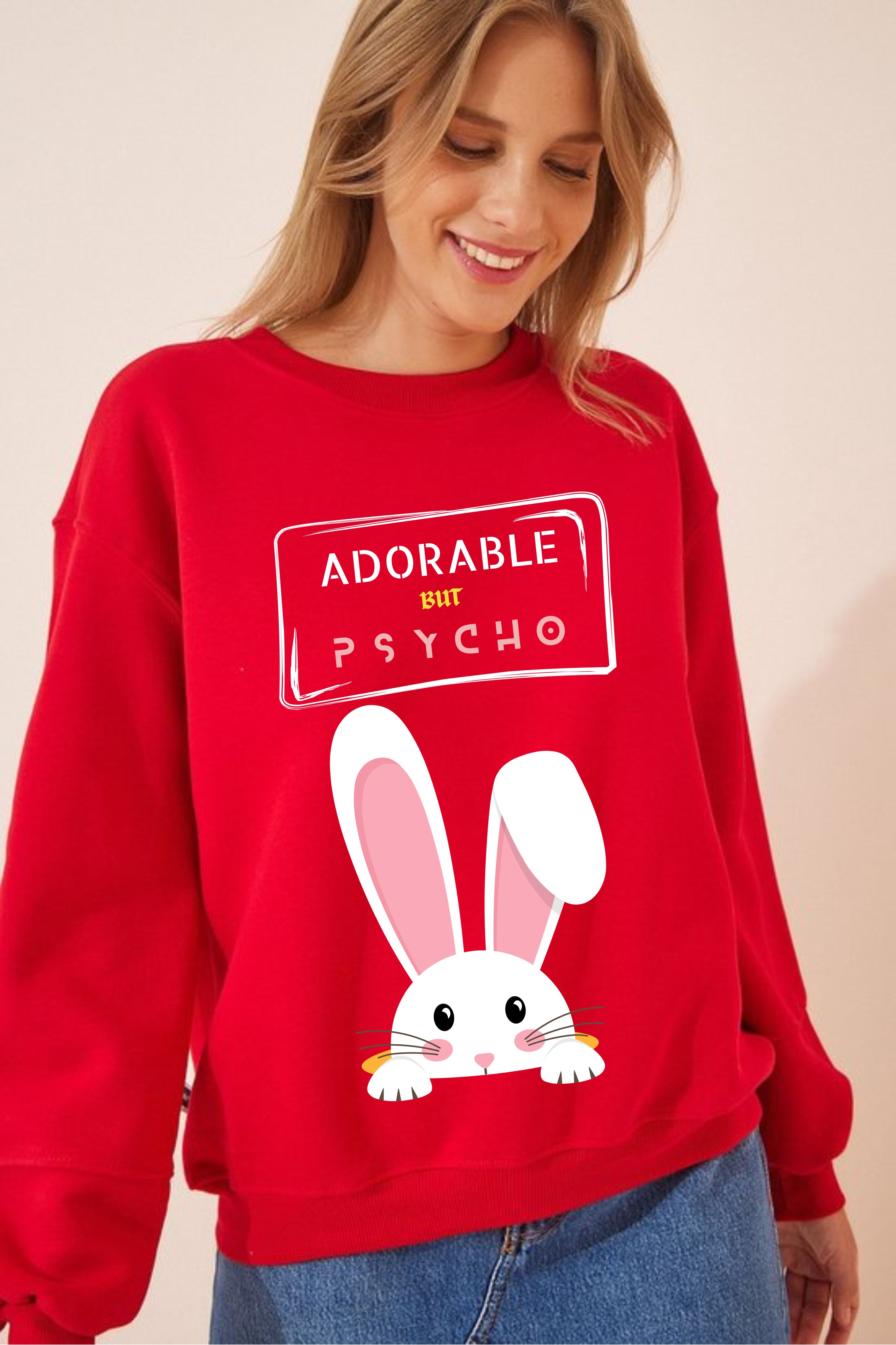 Adorable Oversize Sweatshirt for women