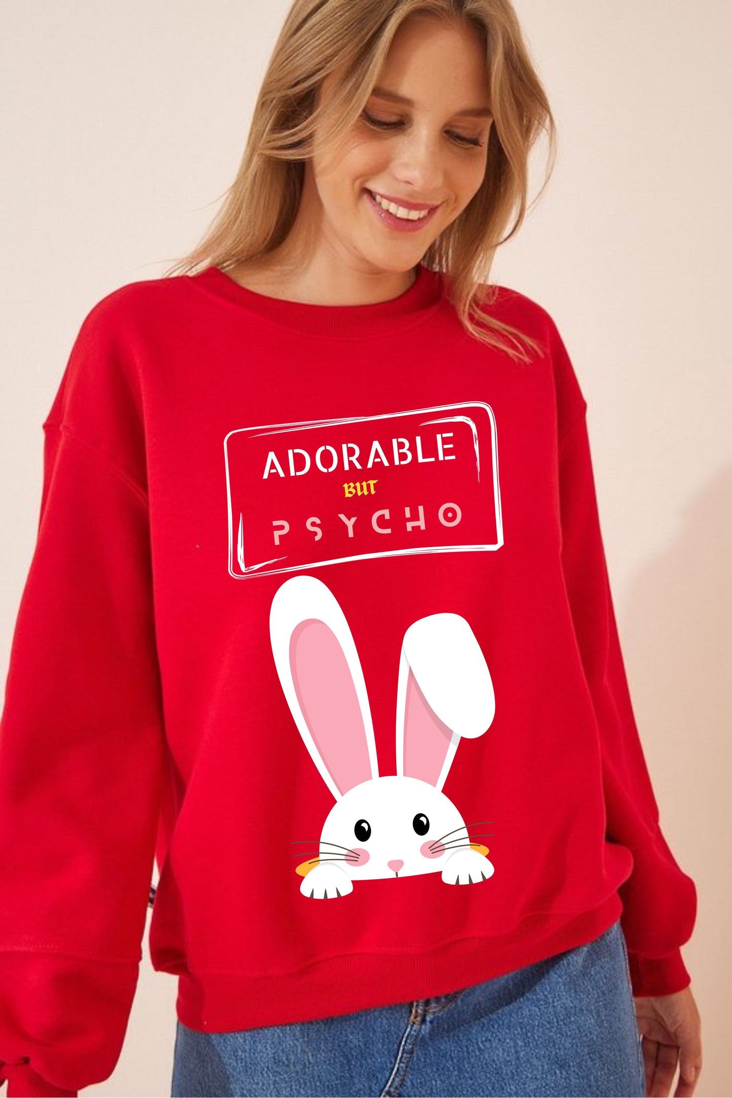 Adorable Oversize Sweatshirt for women