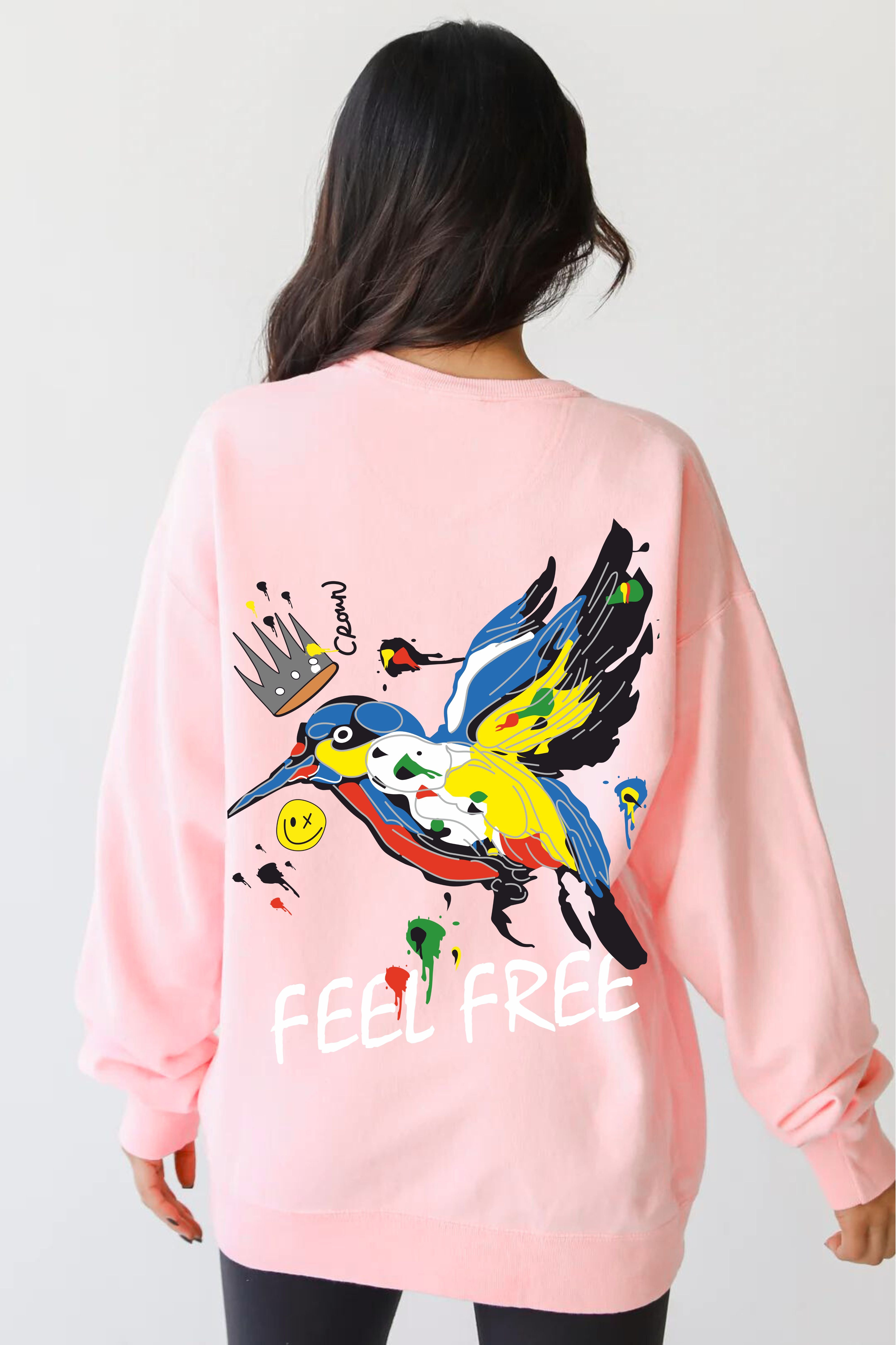 Feel Free Oversize Sweatshirt for women