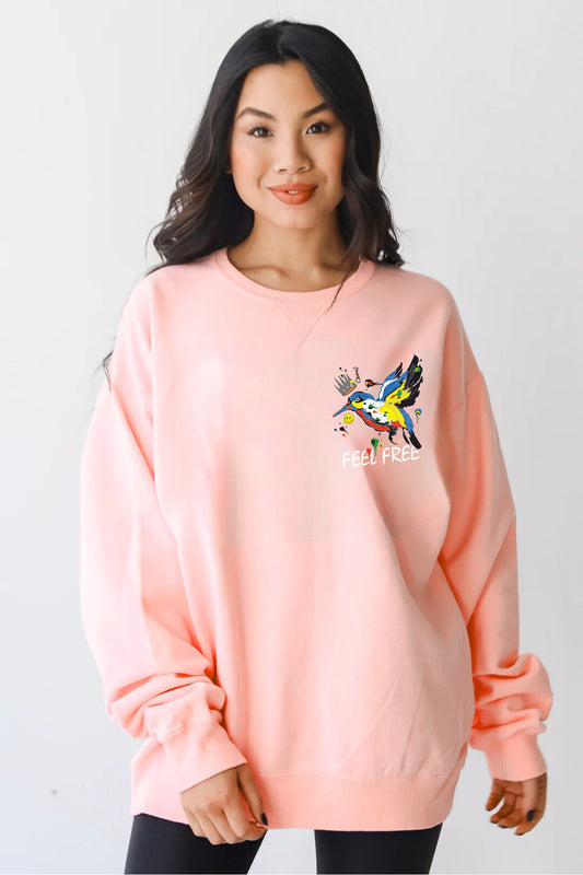 Feel Free Oversize Sweatshirt for women