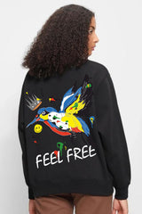 Feel Free Oversize Sweatshirt for women