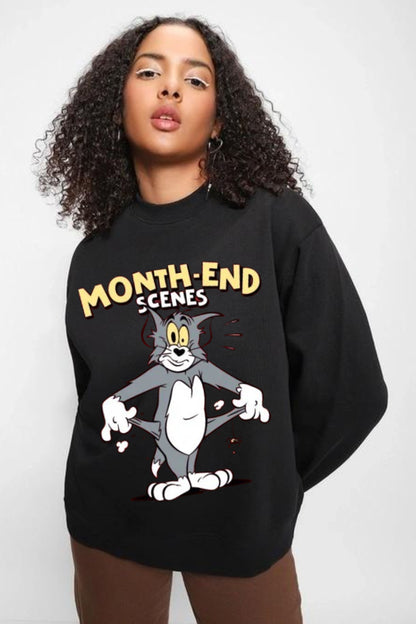 Cashless Oversize Sweatshirt for Women