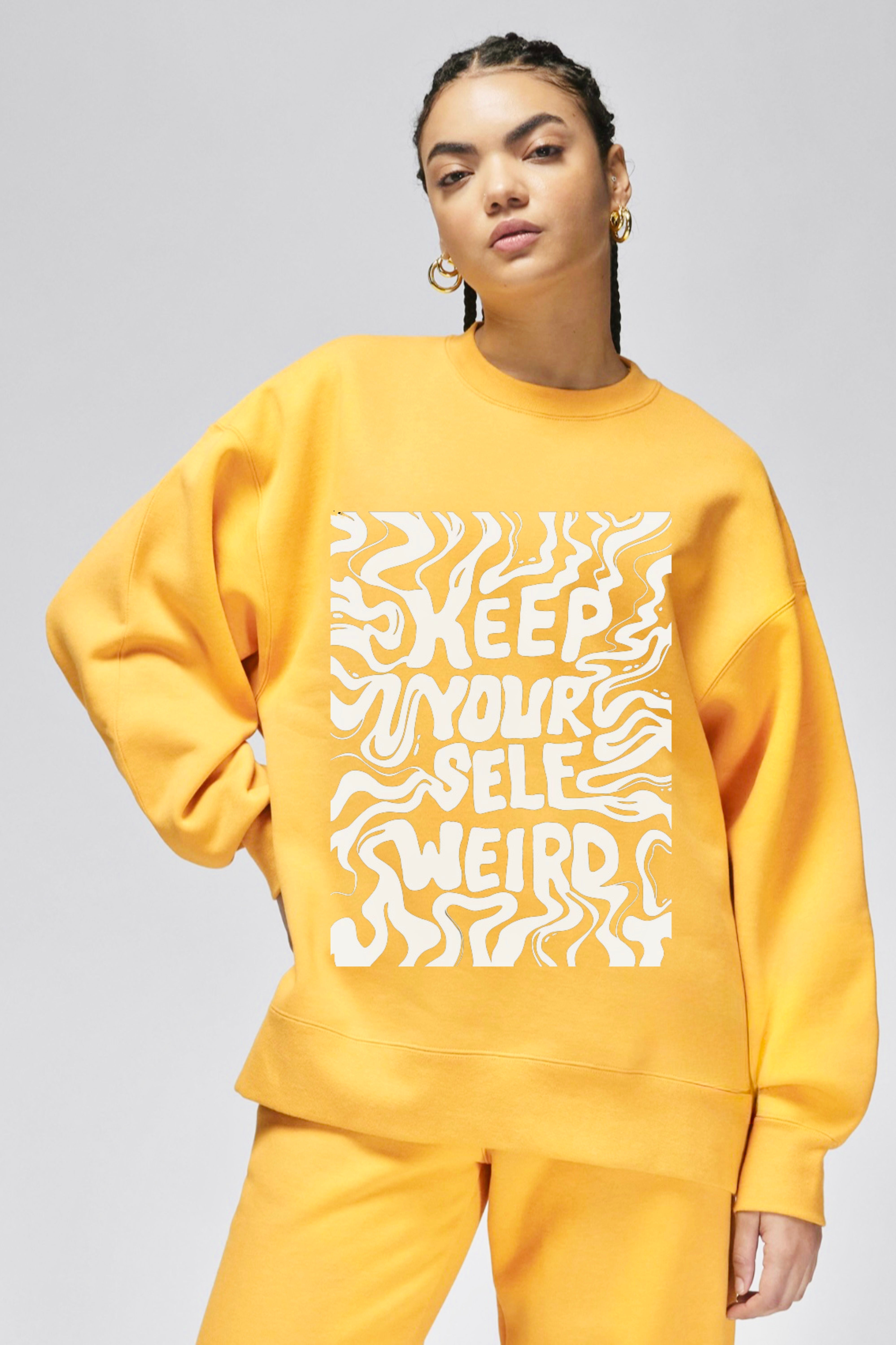 Always Weirdo Oversize Sweatshirt for women