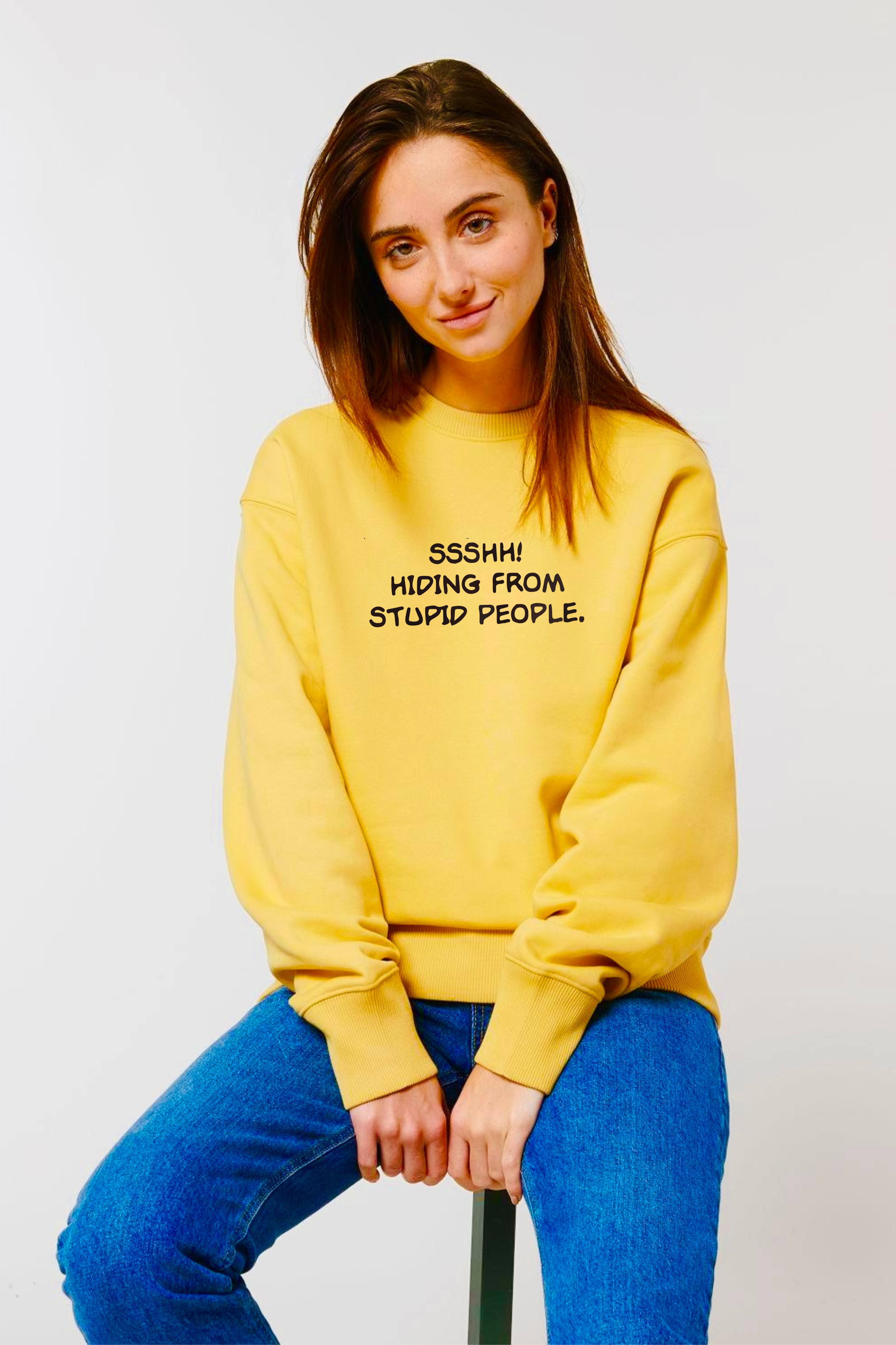 Blah Blah Oversize Sweatshirt for women