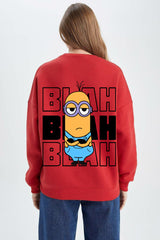 Blah Blah Oversize Sweatshirt for women
