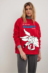 Checkmate Oversize Printed Sweatshirt