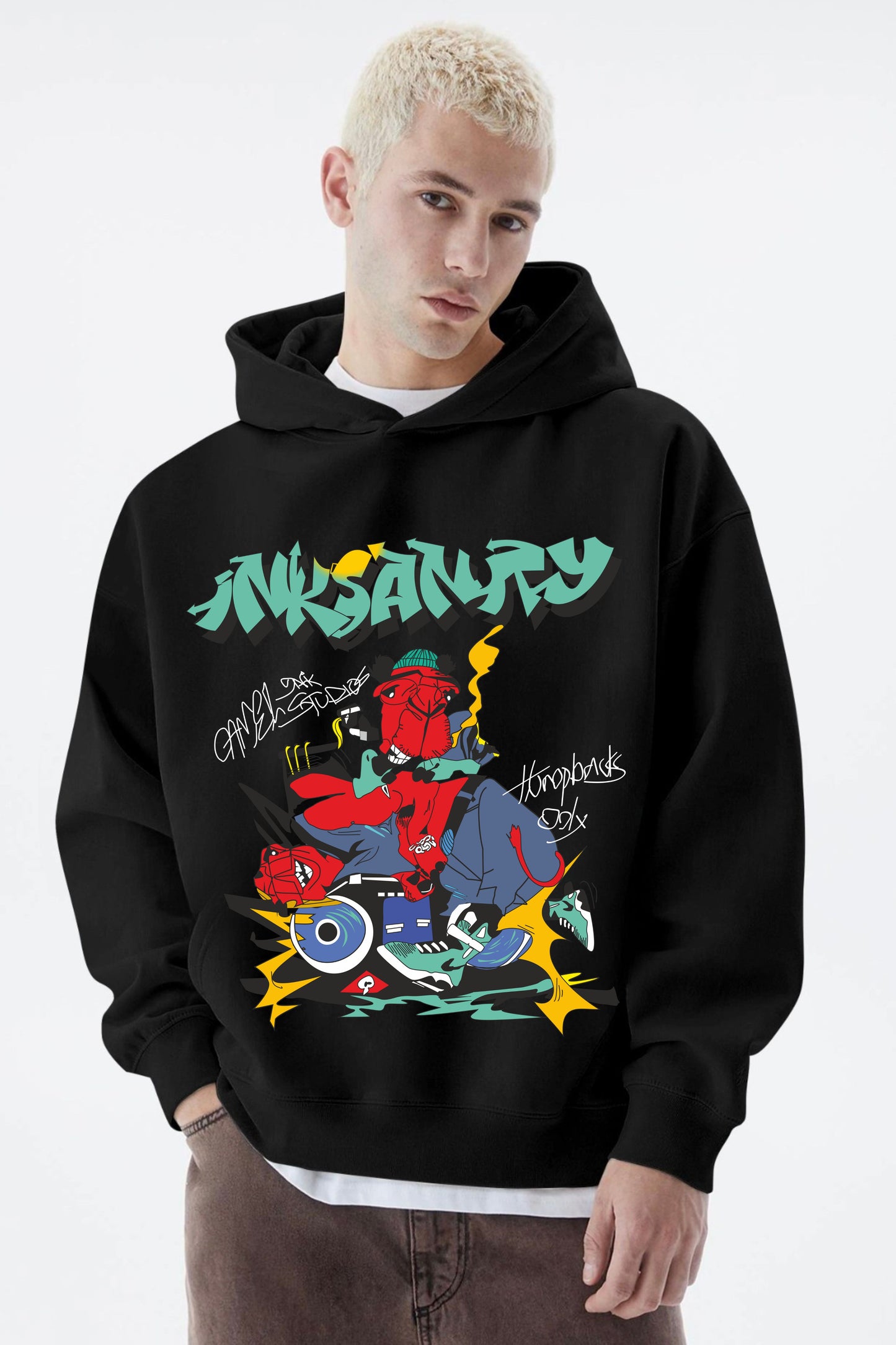 Insankry Printed HOODIE