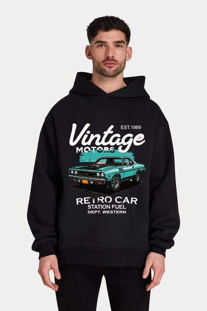 Vintage Printed HOODIE