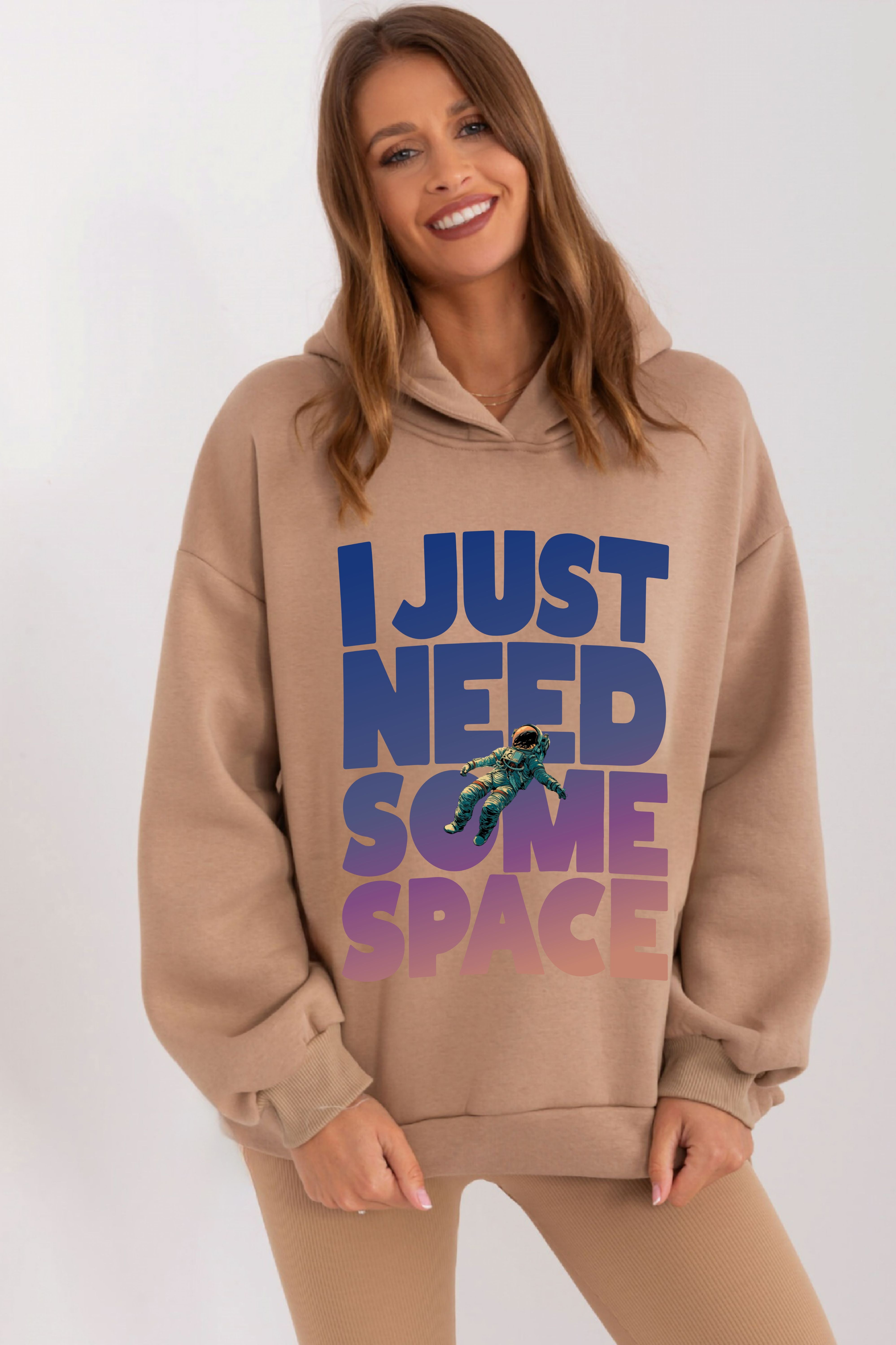 I need Space Printed HOODIE