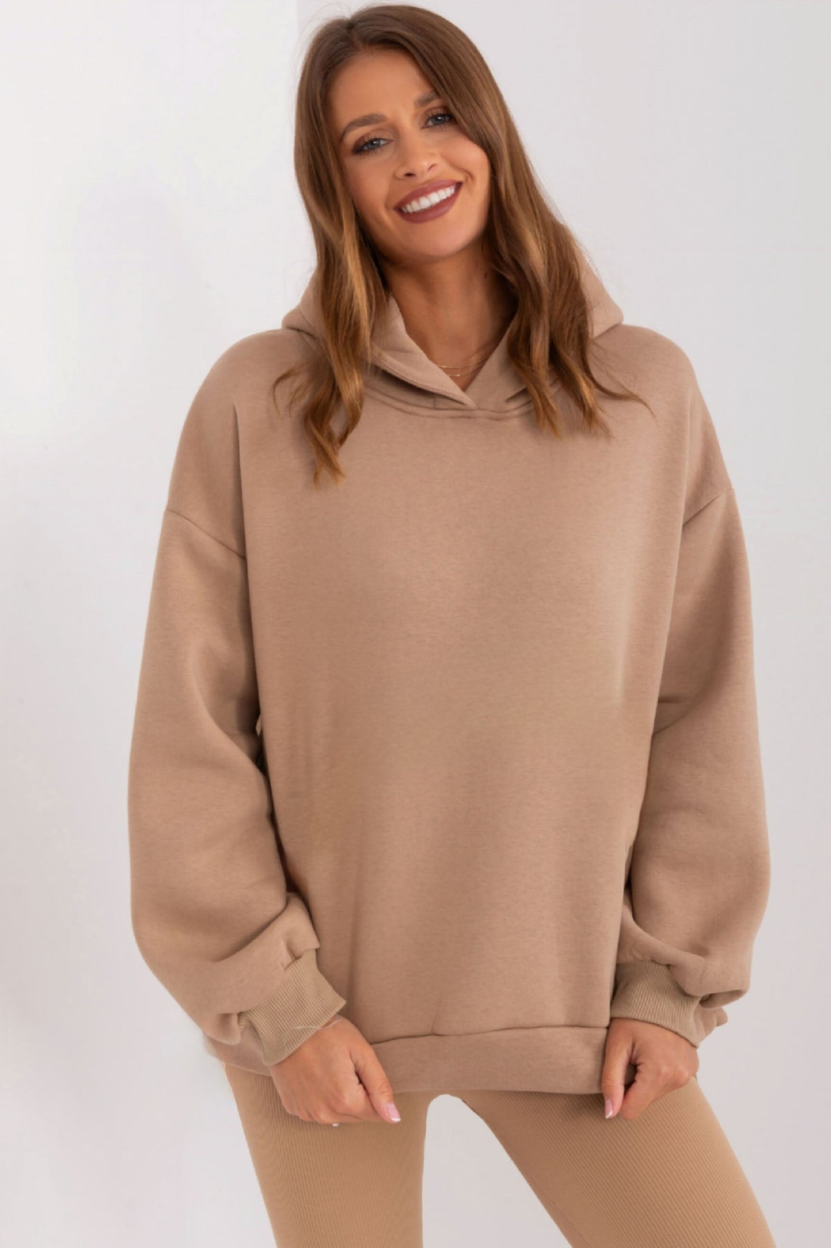 Brown Oversize Hoodie