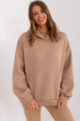 Brown Oversize Hoodie