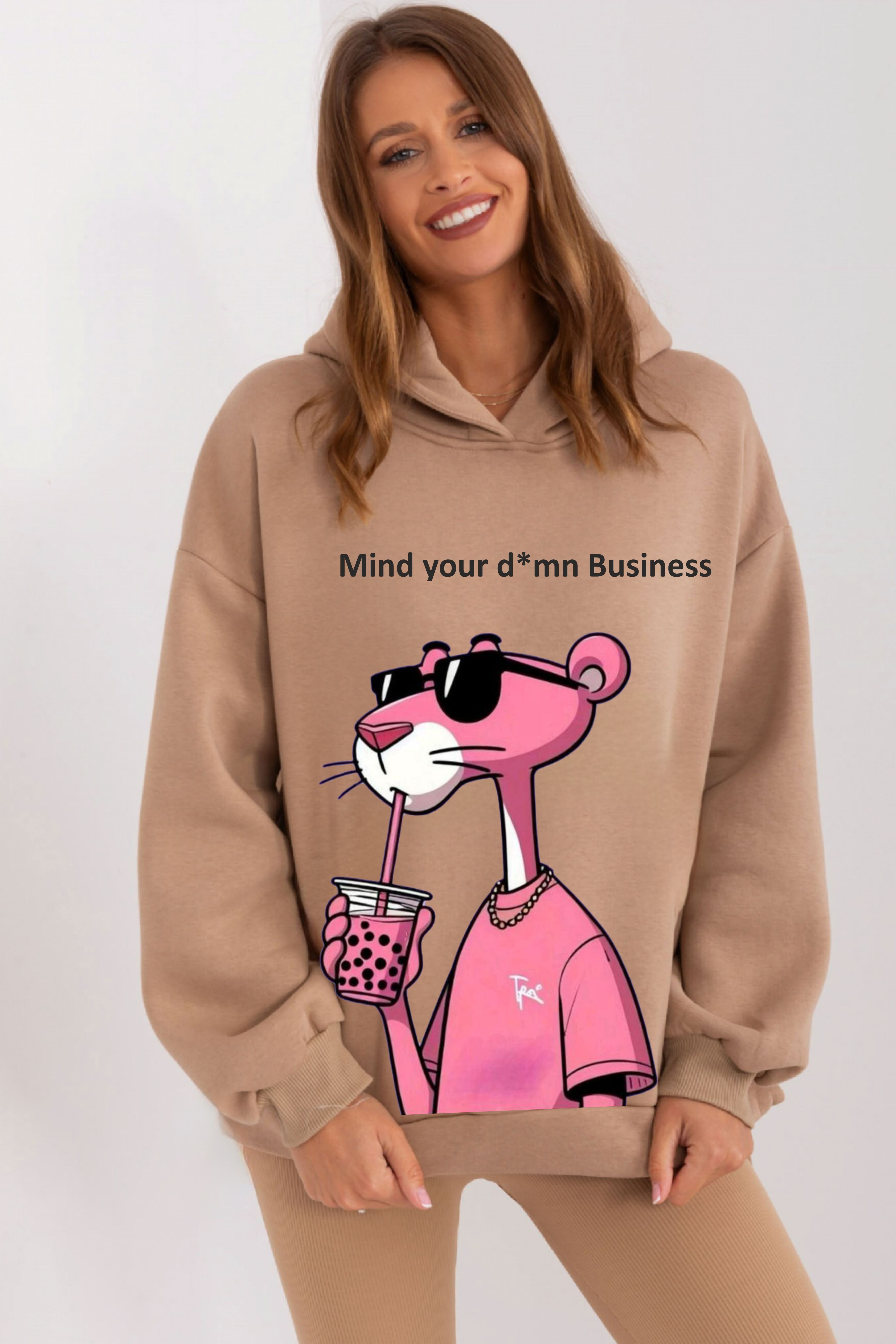 Pink Panther Oversized HOODIE