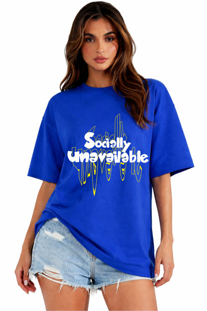Socially Oversize T-shirt for women