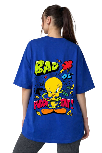 Bad ol Putty Tat Oversized T-shirt