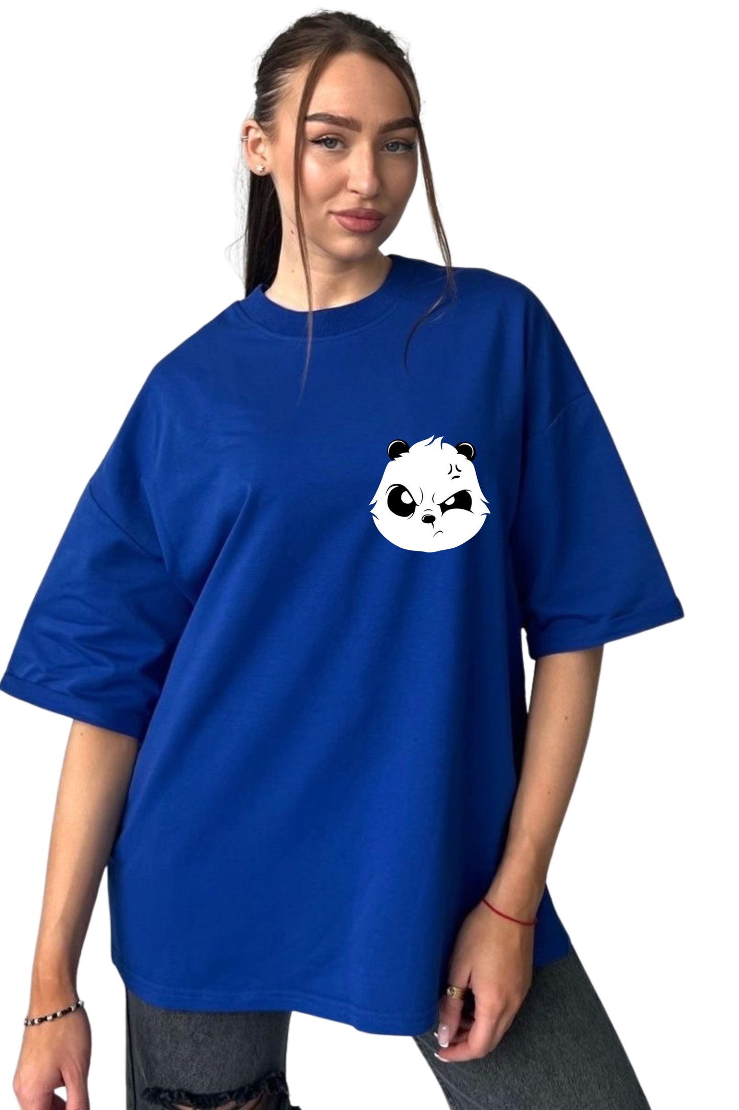 Panda Printed oversize Tee