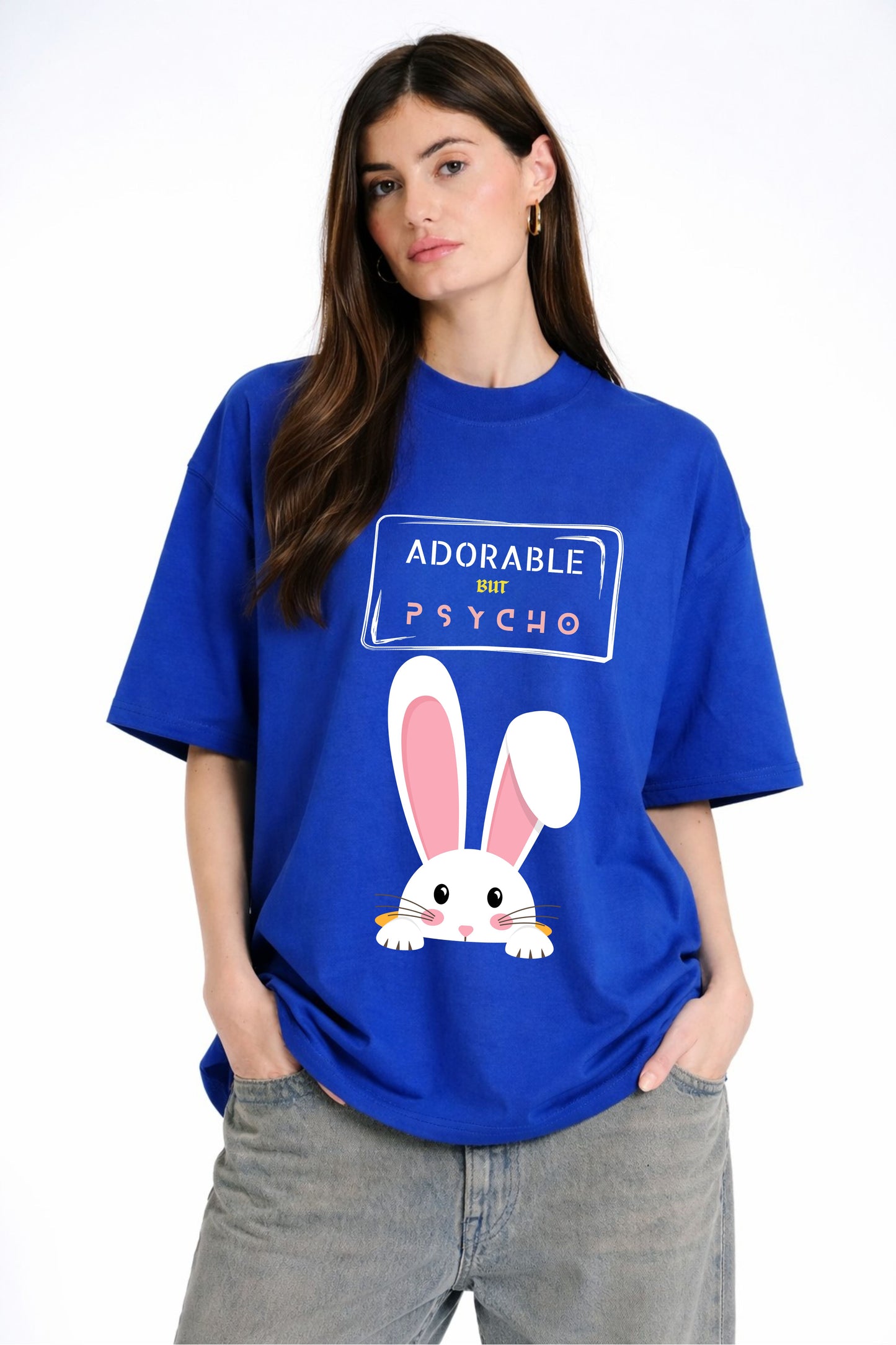 Adorable printed Oversized Tee