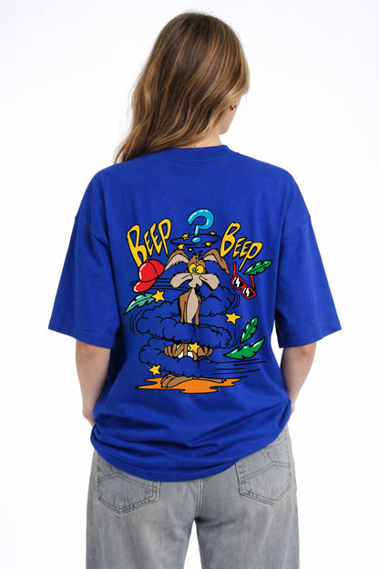 Beep Beep Printed Oversize T-shirt