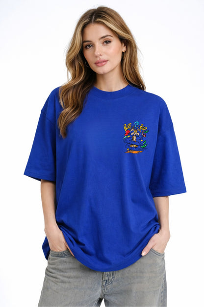 Beep Beep Printed Oversize T-shirt