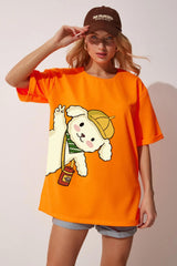 puffy me Printed Tshirt