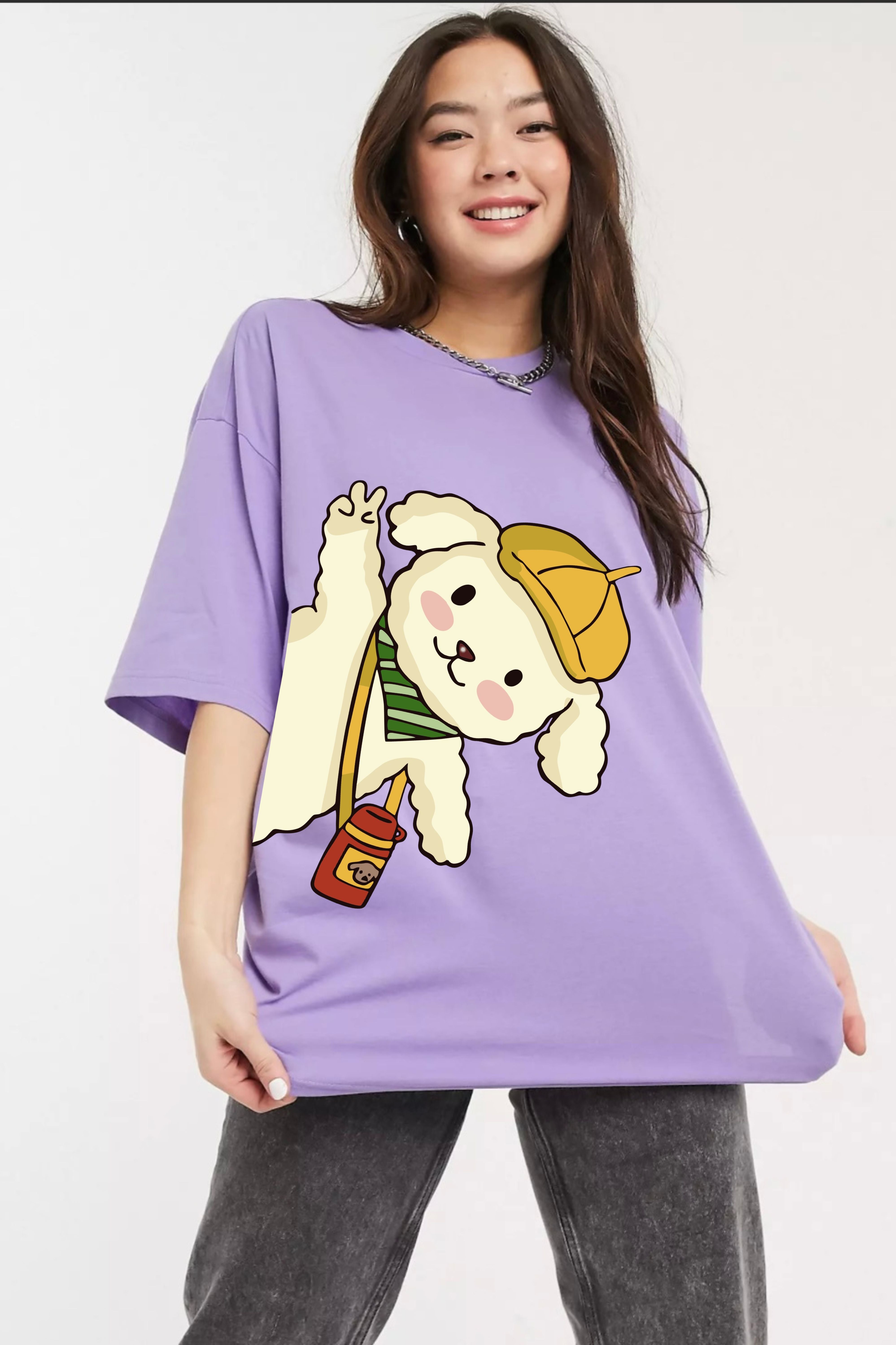 puffy me Printed Tshirt